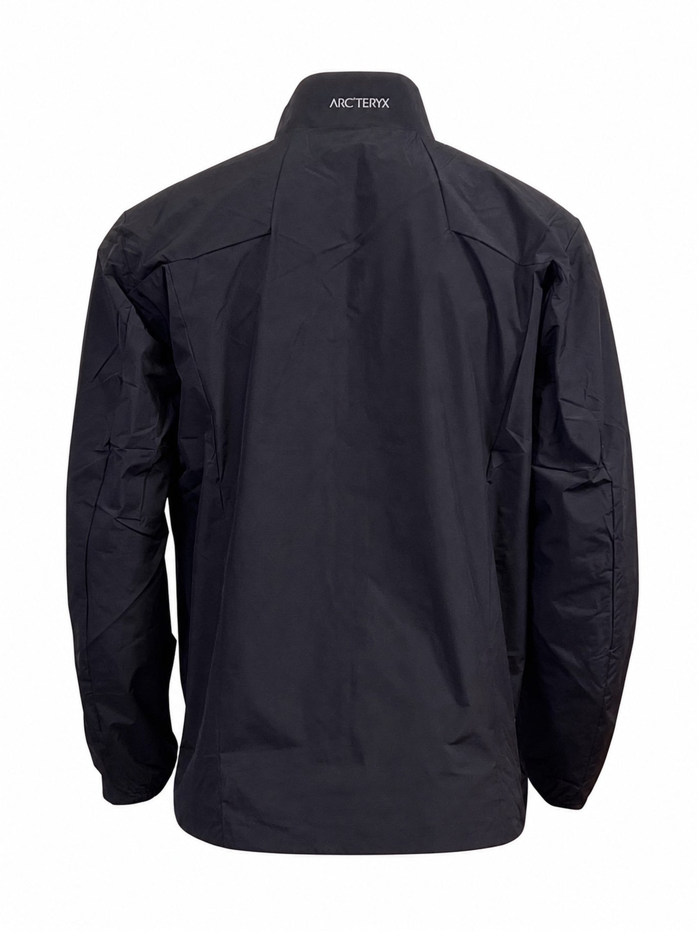 Arc'teryx Solano Men's Stand Collar Windbreaker Jacket – Black | Outdoor & Everyday Wear