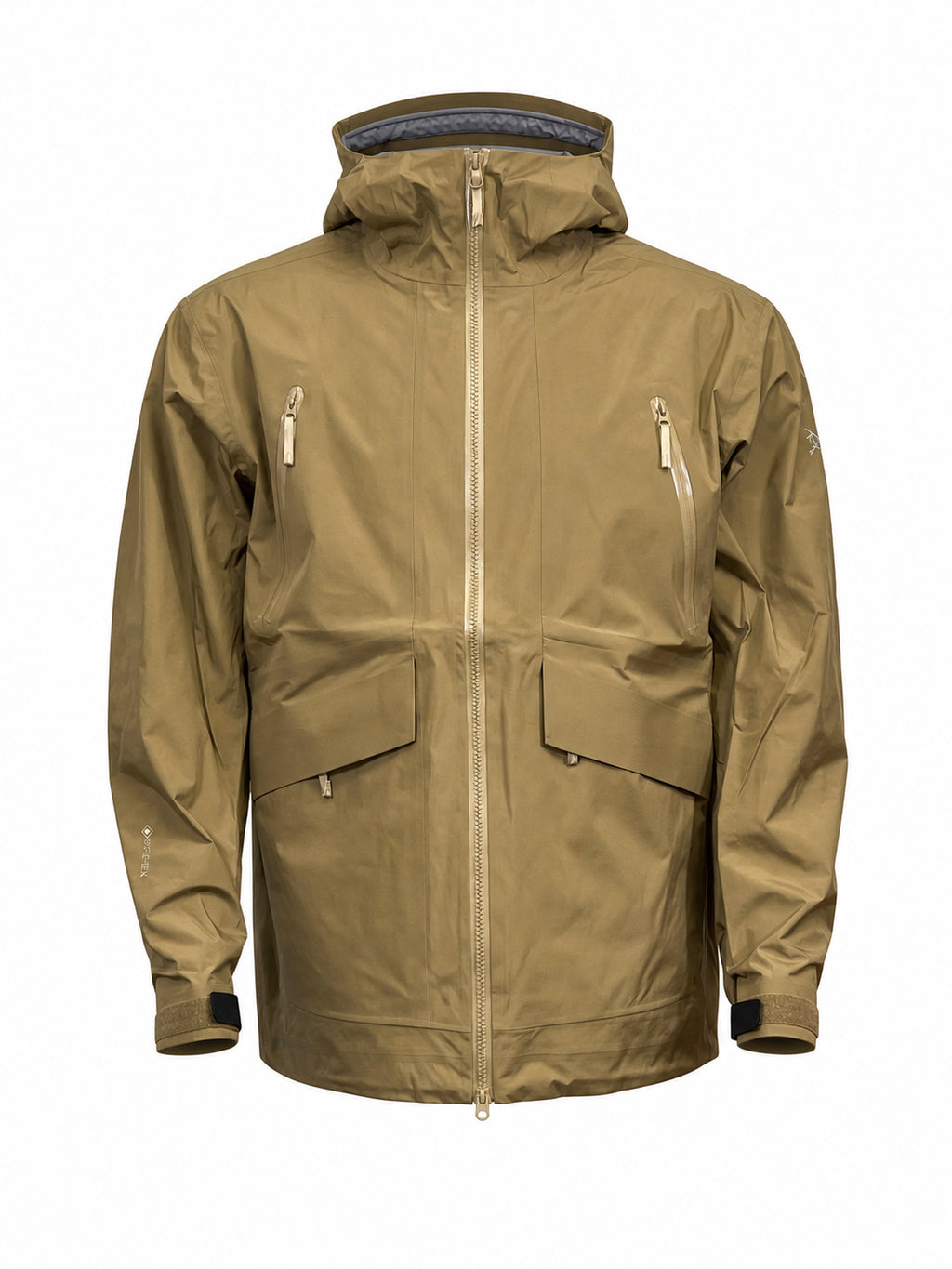 Arc'teryx Liatris Hooded Hardshell Jacket – Sandstone Brown | Women's Outdoor Jacket