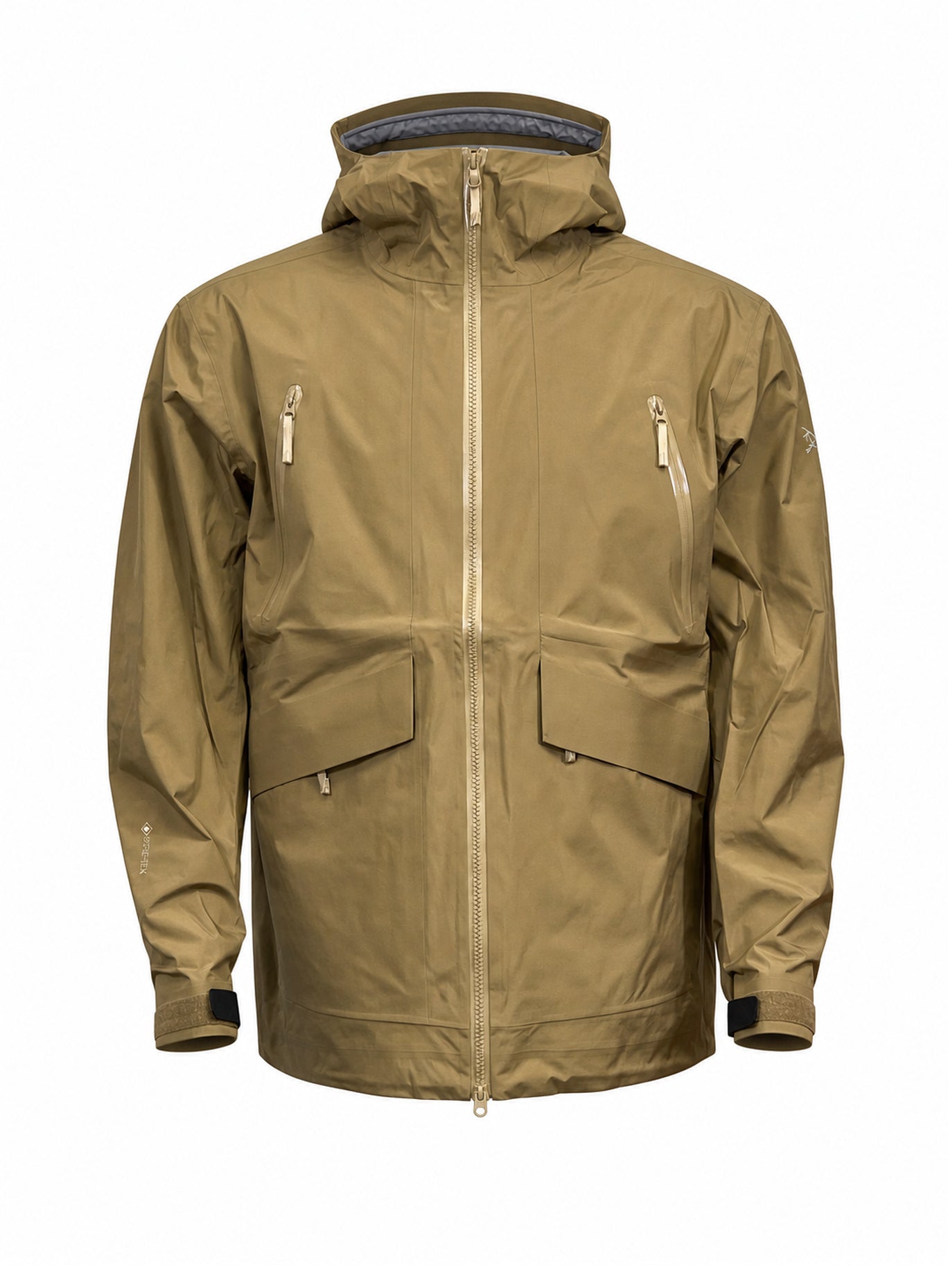 Arc'teryx Liatris Hooded Hardshell Jacket – Sandstone Brown | Women's Outdoor Jacket