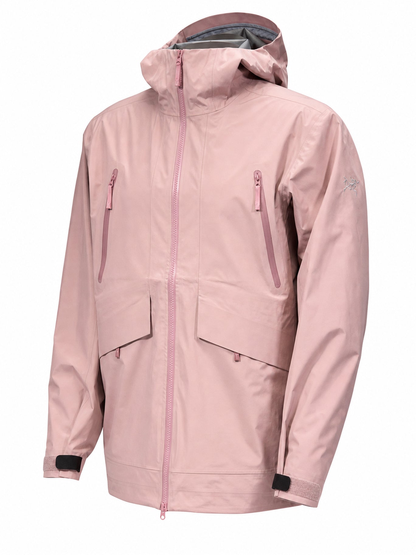 Arc'teryx Liatris Hooded Hardshell Jacket – Shell Pink | Women's Outdoor Jacket