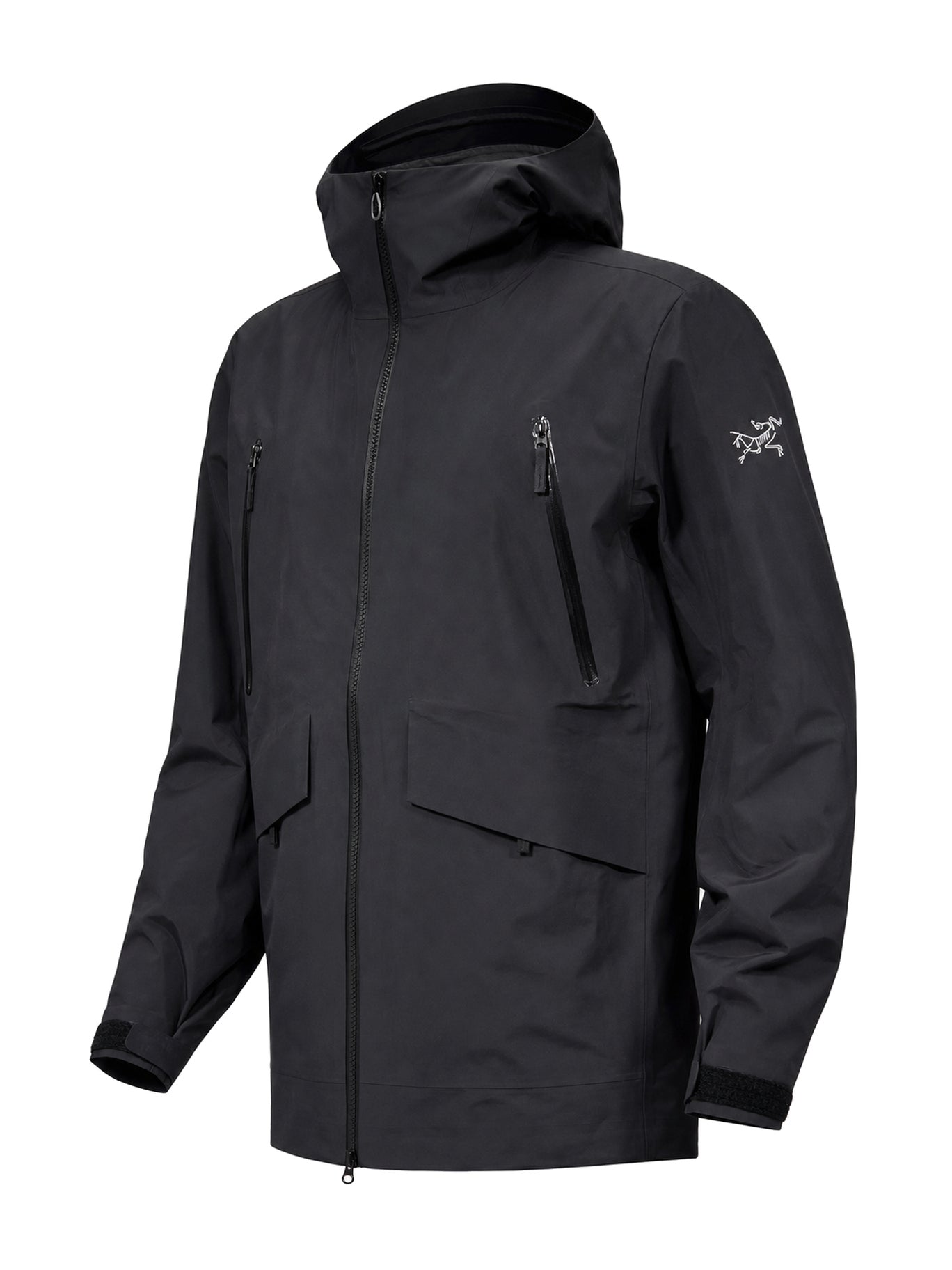 Arc'teryx Liatris Hooded Hardshell Jacket – Black | Women's Outdoor Jacket