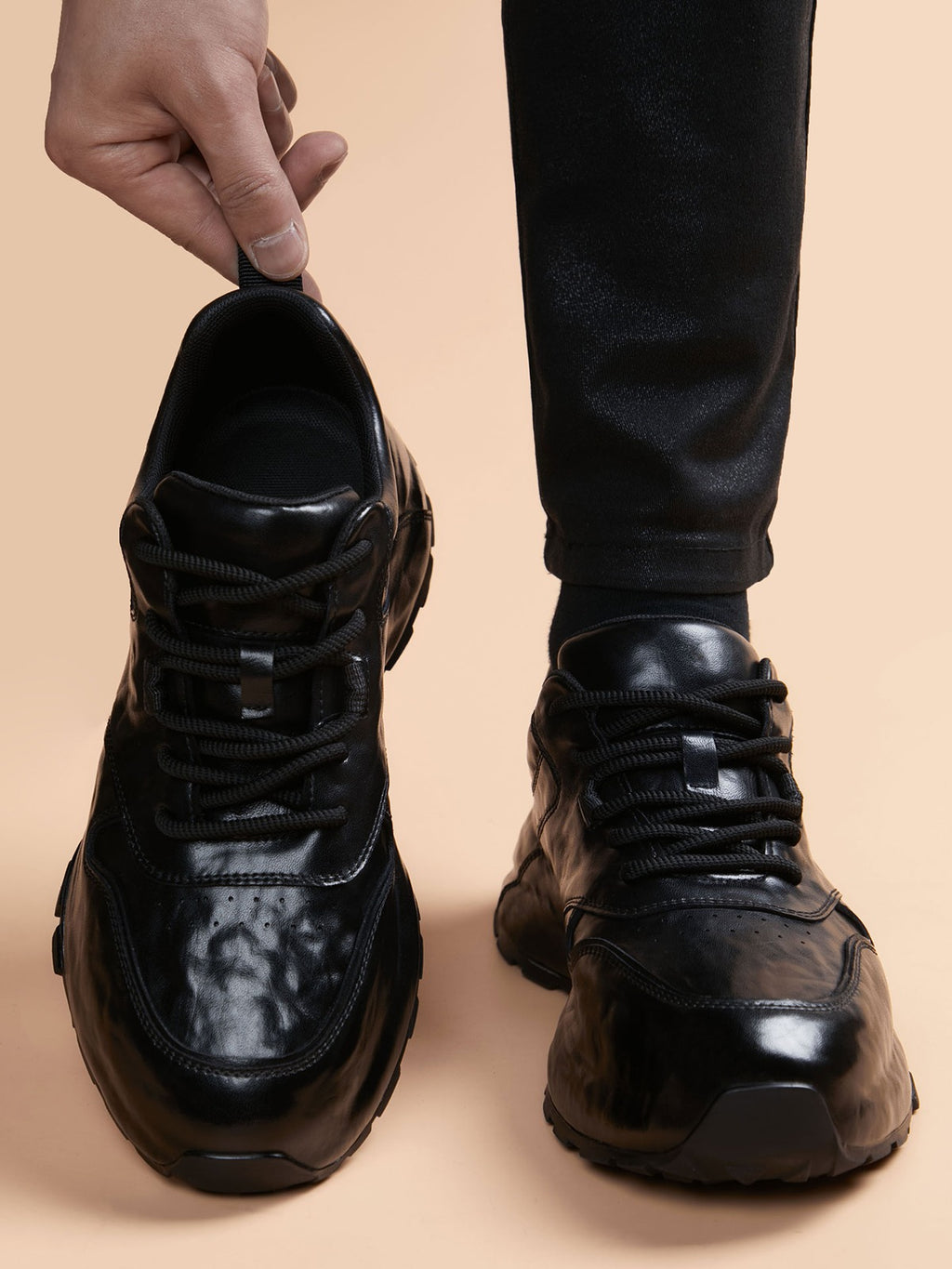 Handcrafted genuine leather shoes product view