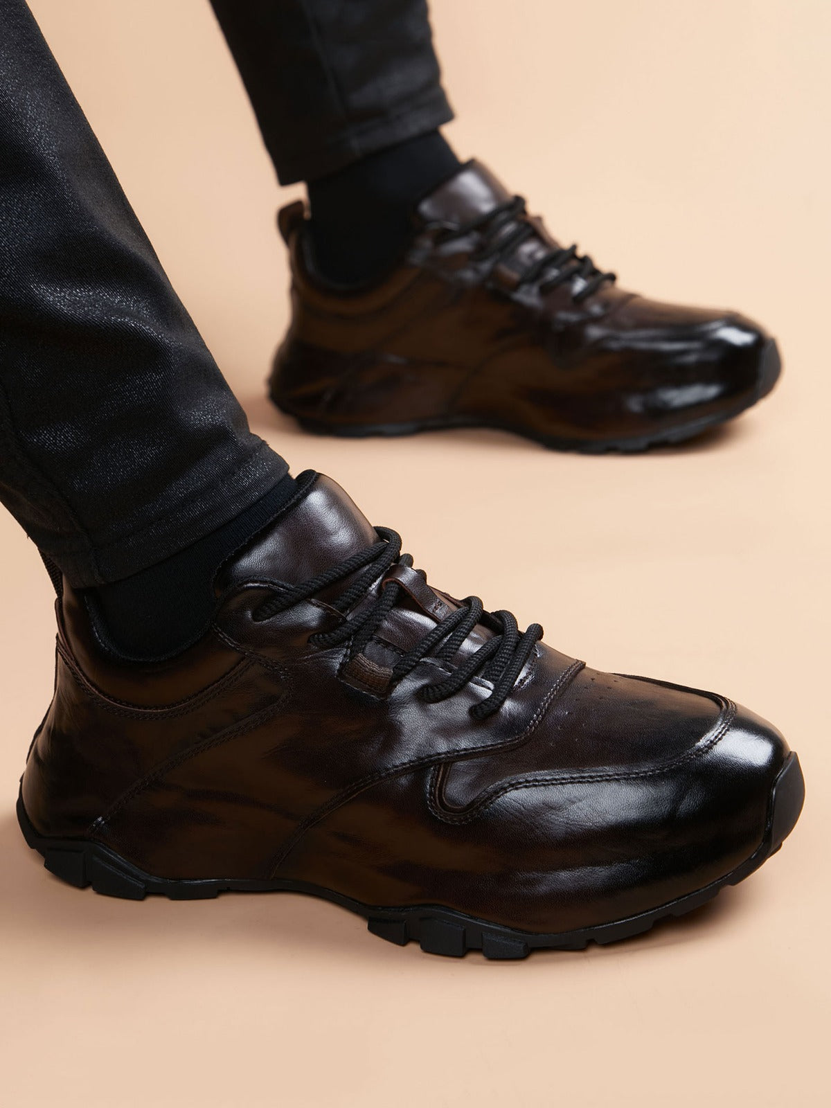 Handcrafted genuine leather shoes product view