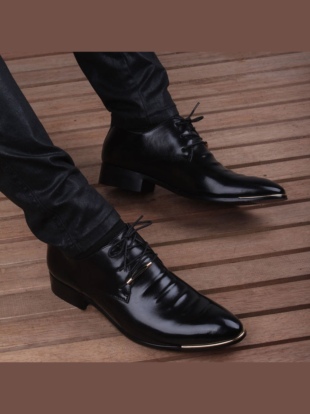 Handcrafted genuine leather shoes product view