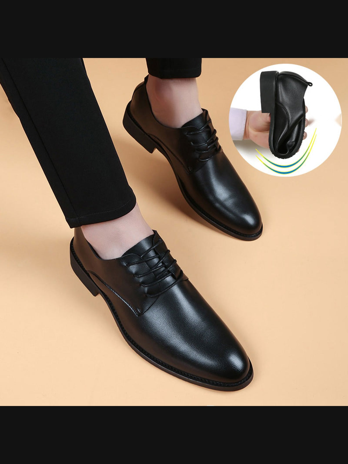 Handcrafted genuine leather shoes product view