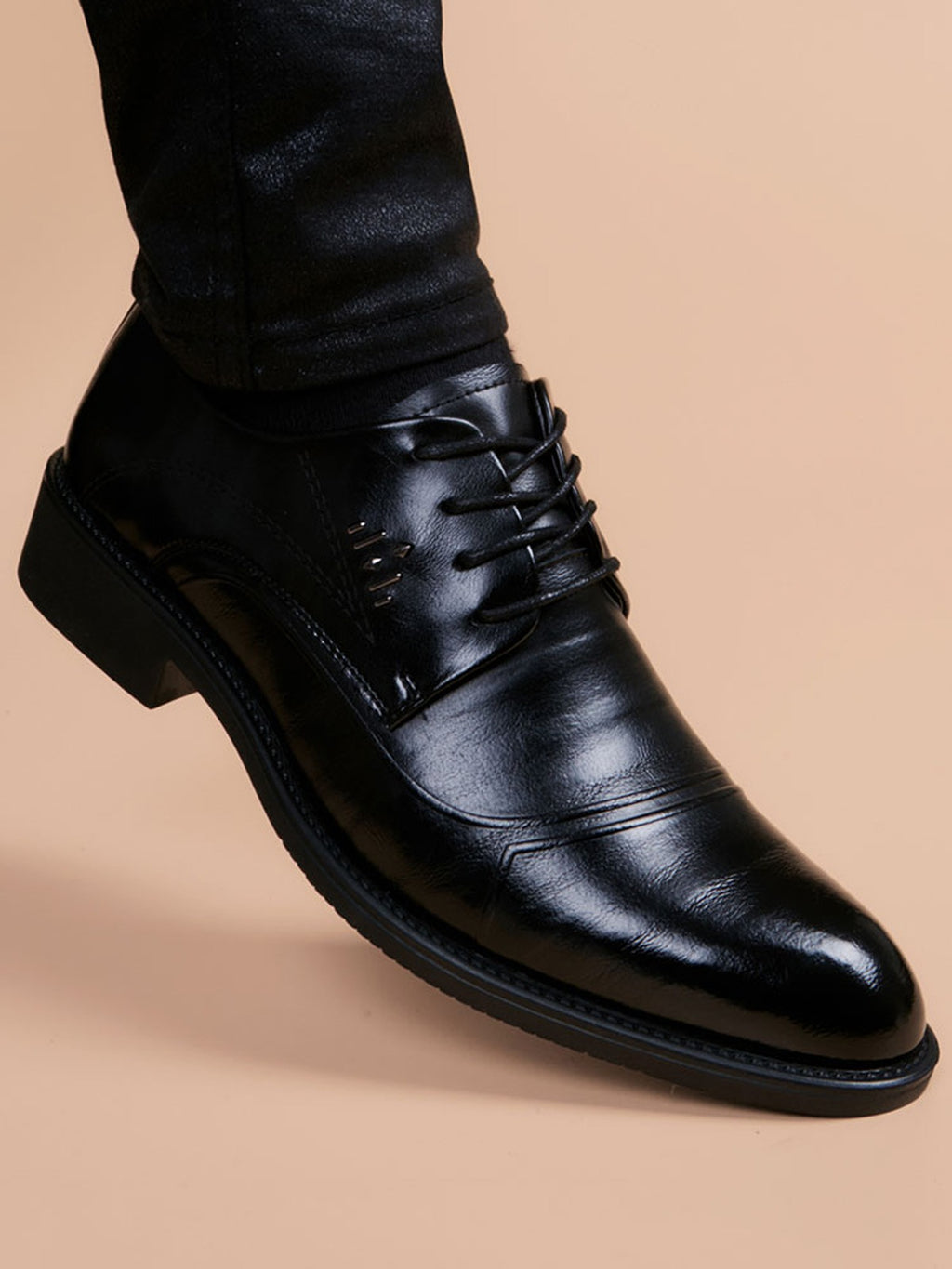 Handcrafted genuine leather shoes product view