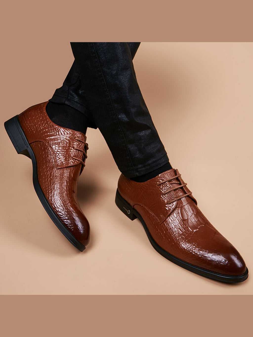 Handcrafted genuine leather shoes product view