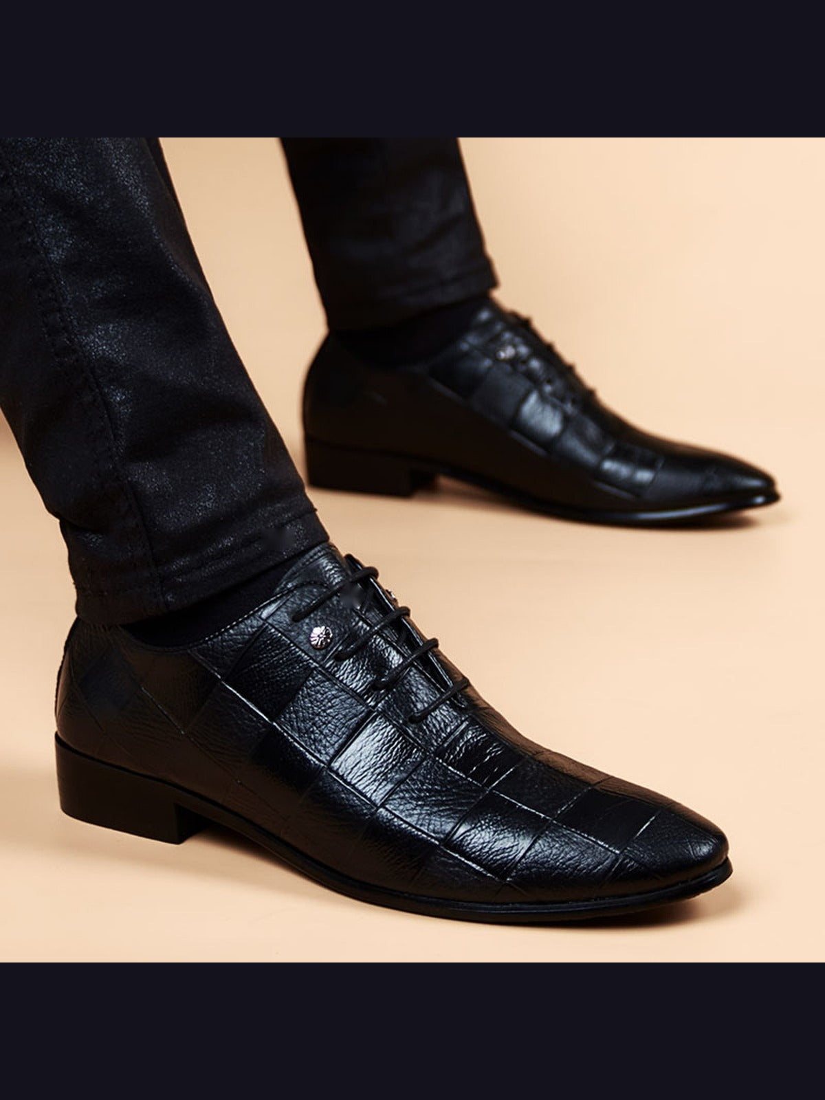 Handcrafted genuine leather shoes product view