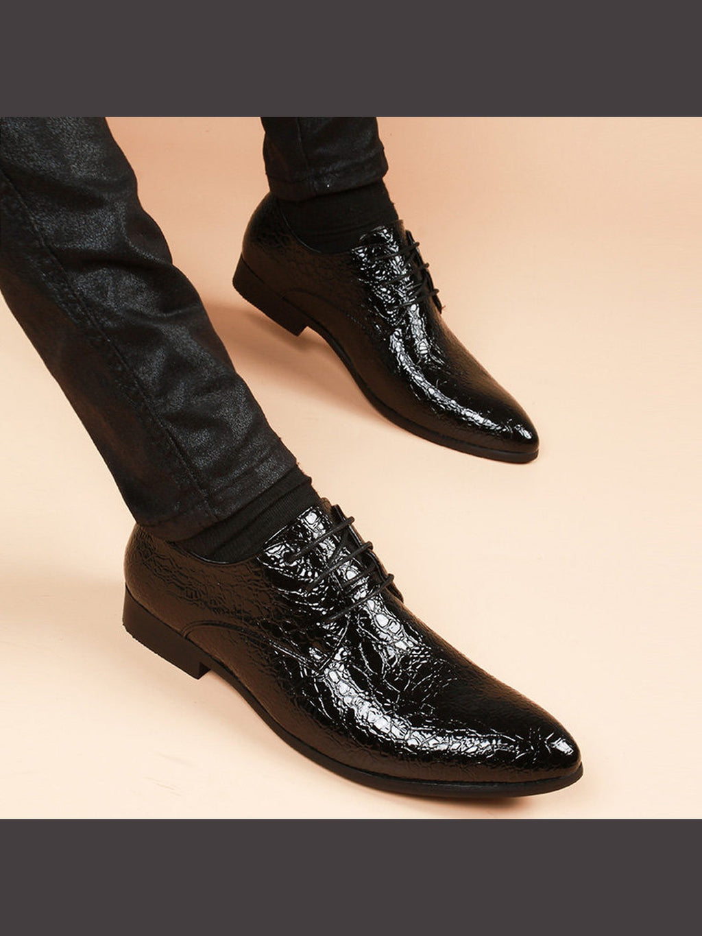 Handcrafted genuine leather shoes product view