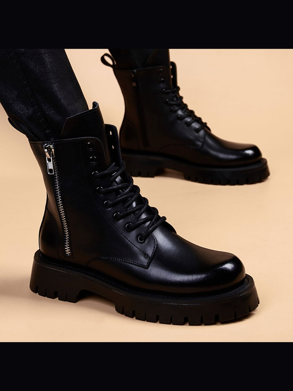 Handcrafted genuine leather shoes product view