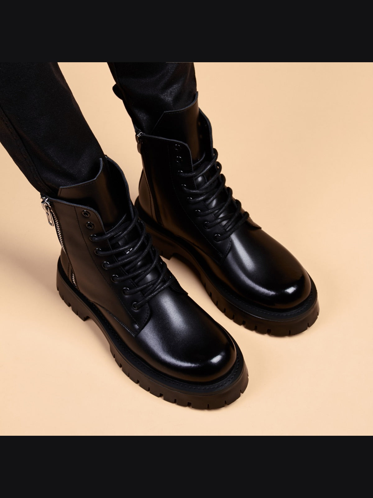Handcrafted genuine leather shoes product view