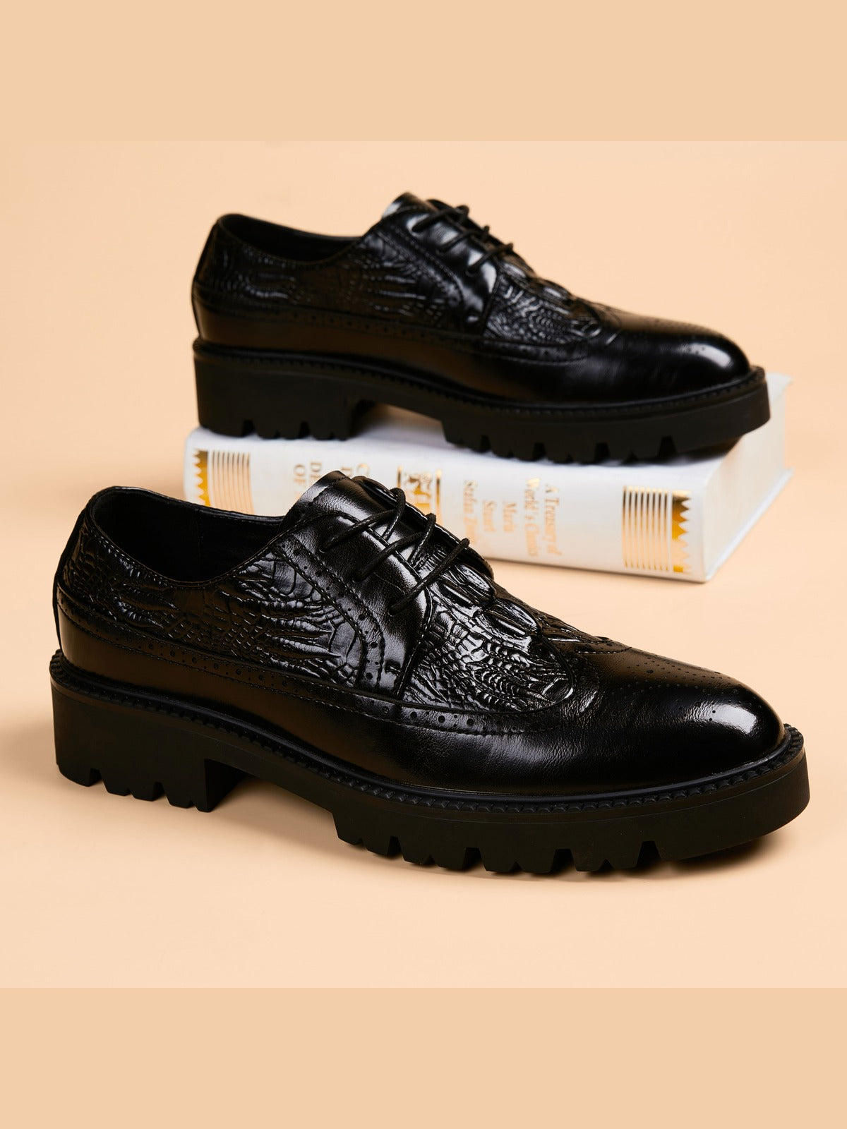 Handcrafted genuine leather shoes product view
