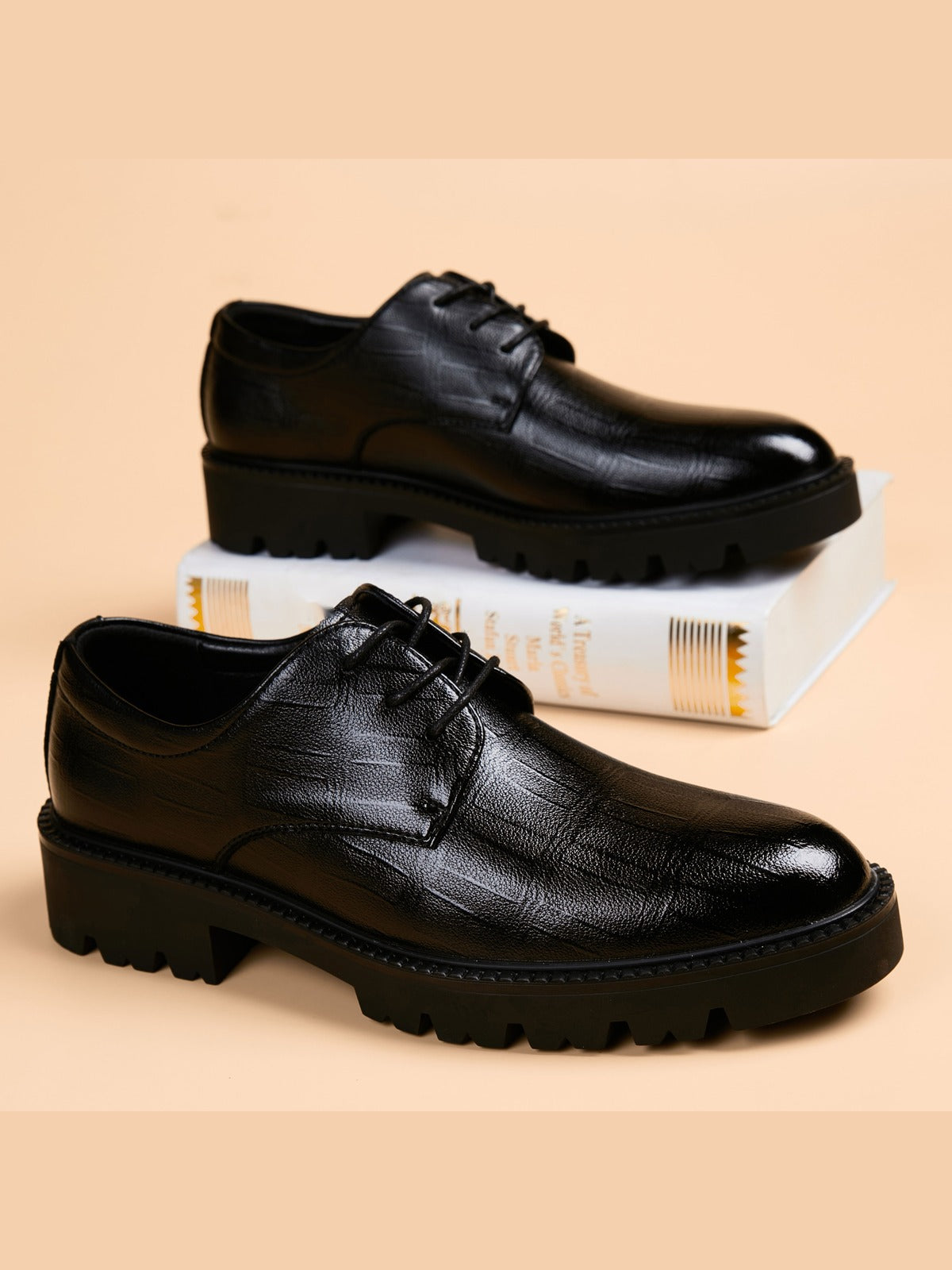 Handcrafted genuine leather shoes product view