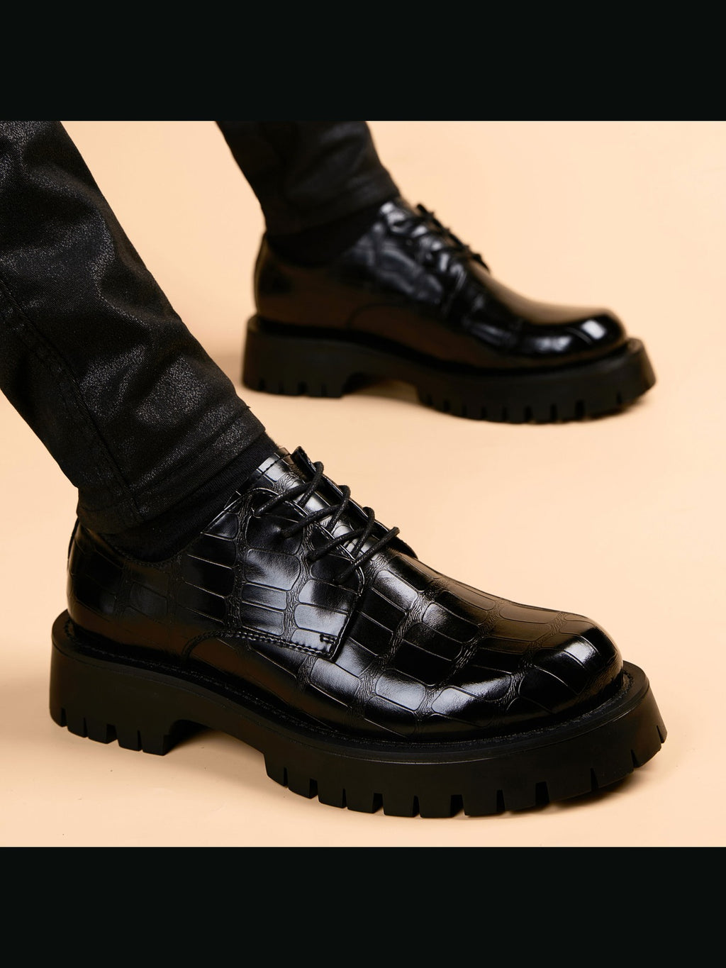Handcrafted genuine leather shoes product view