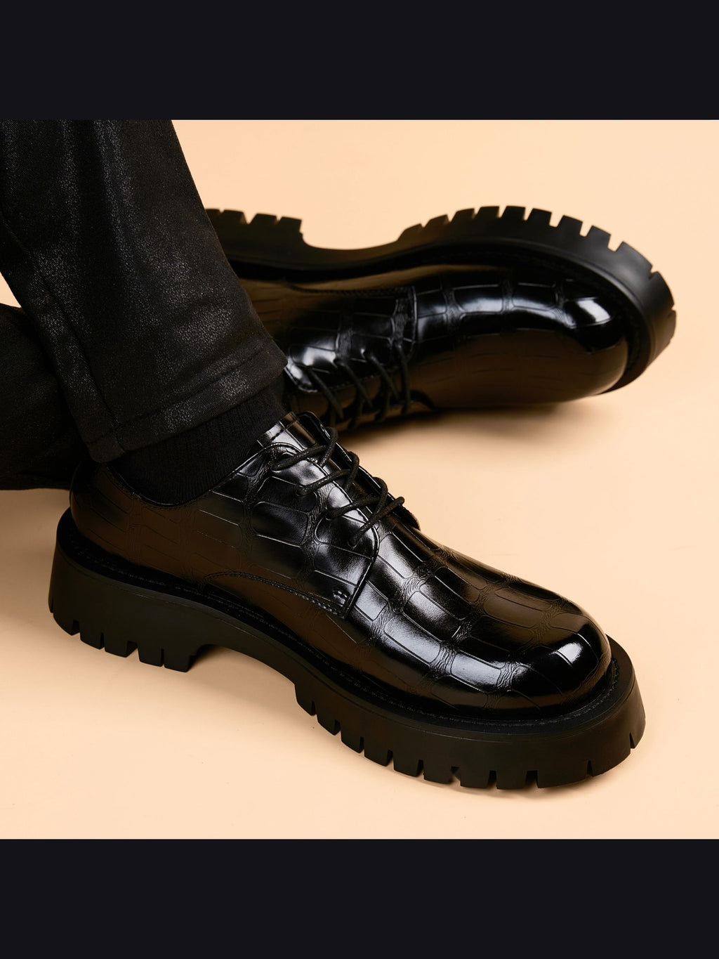 Handcrafted genuine leather shoes product view