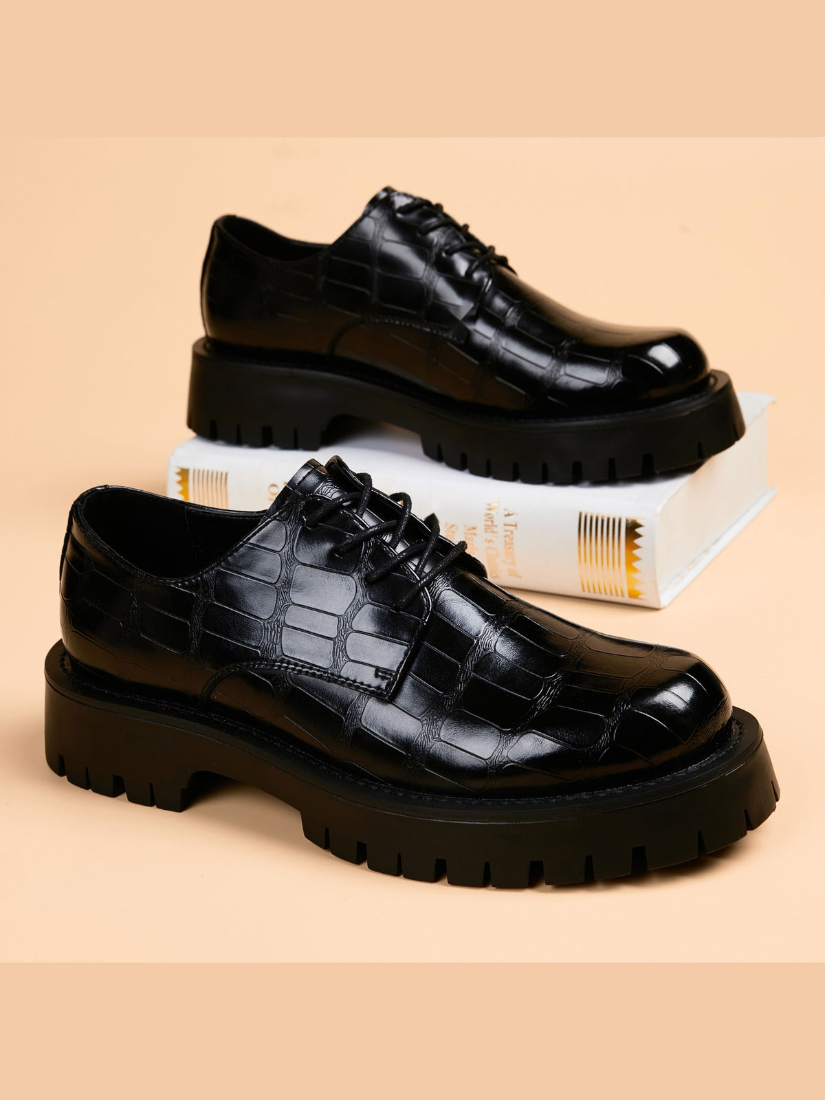 Handcrafted genuine leather shoes product view