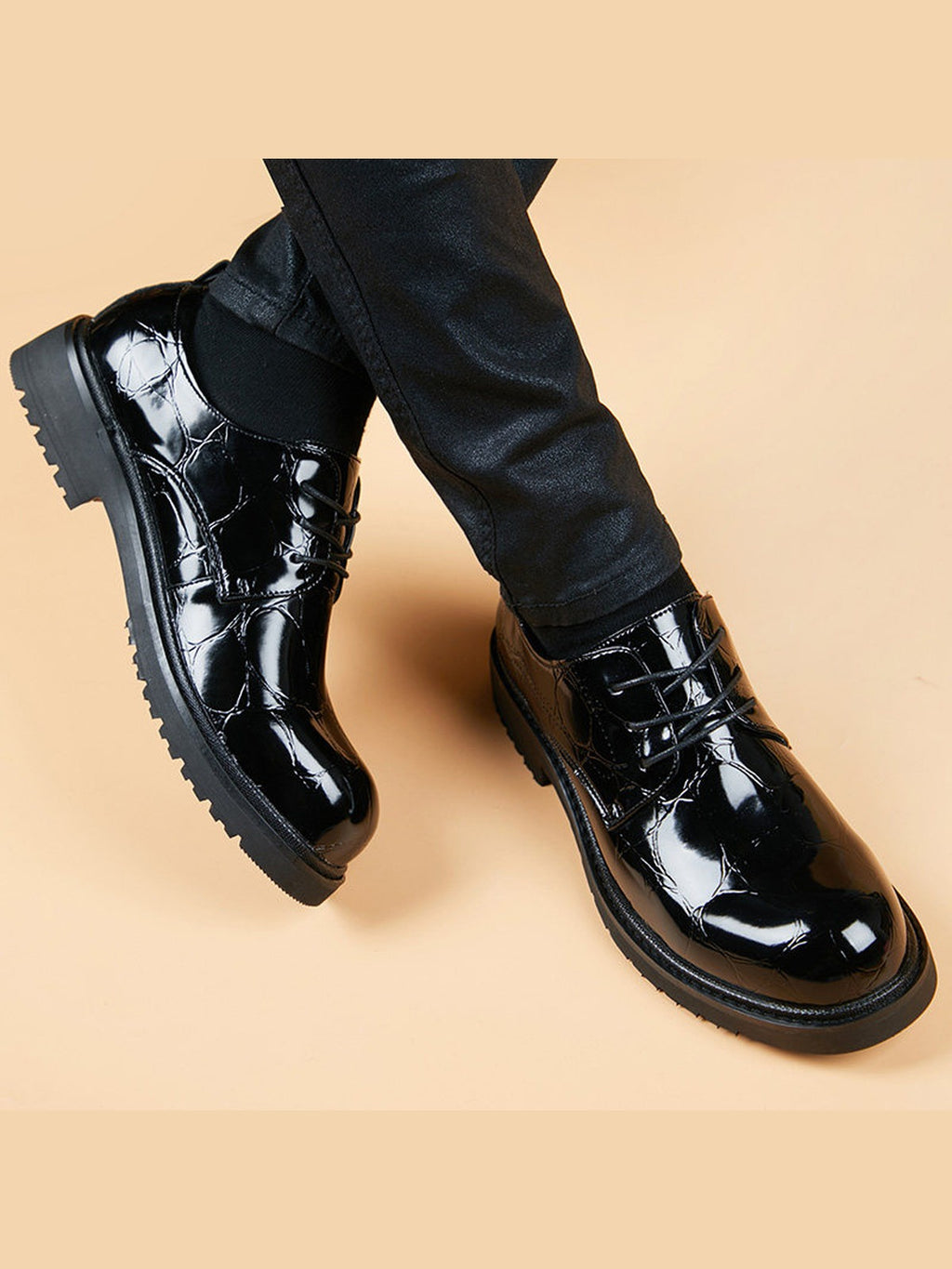 Handcrafted genuine leather shoes product view