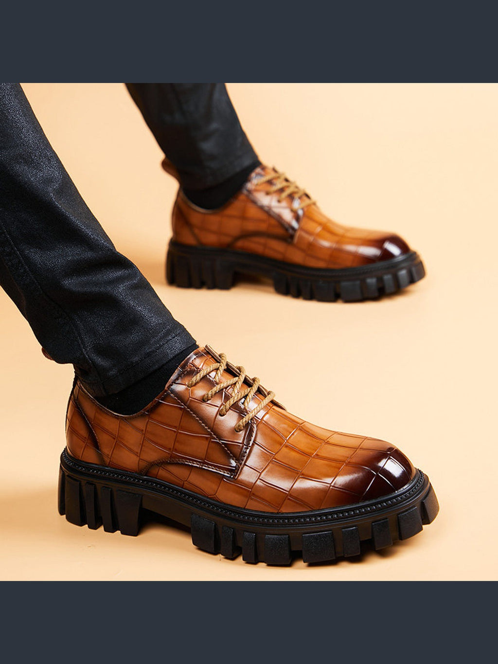 Handcrafted genuine leather shoes product view