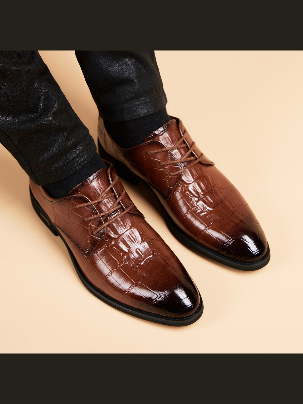 Handcrafted genuine leather shoes product view