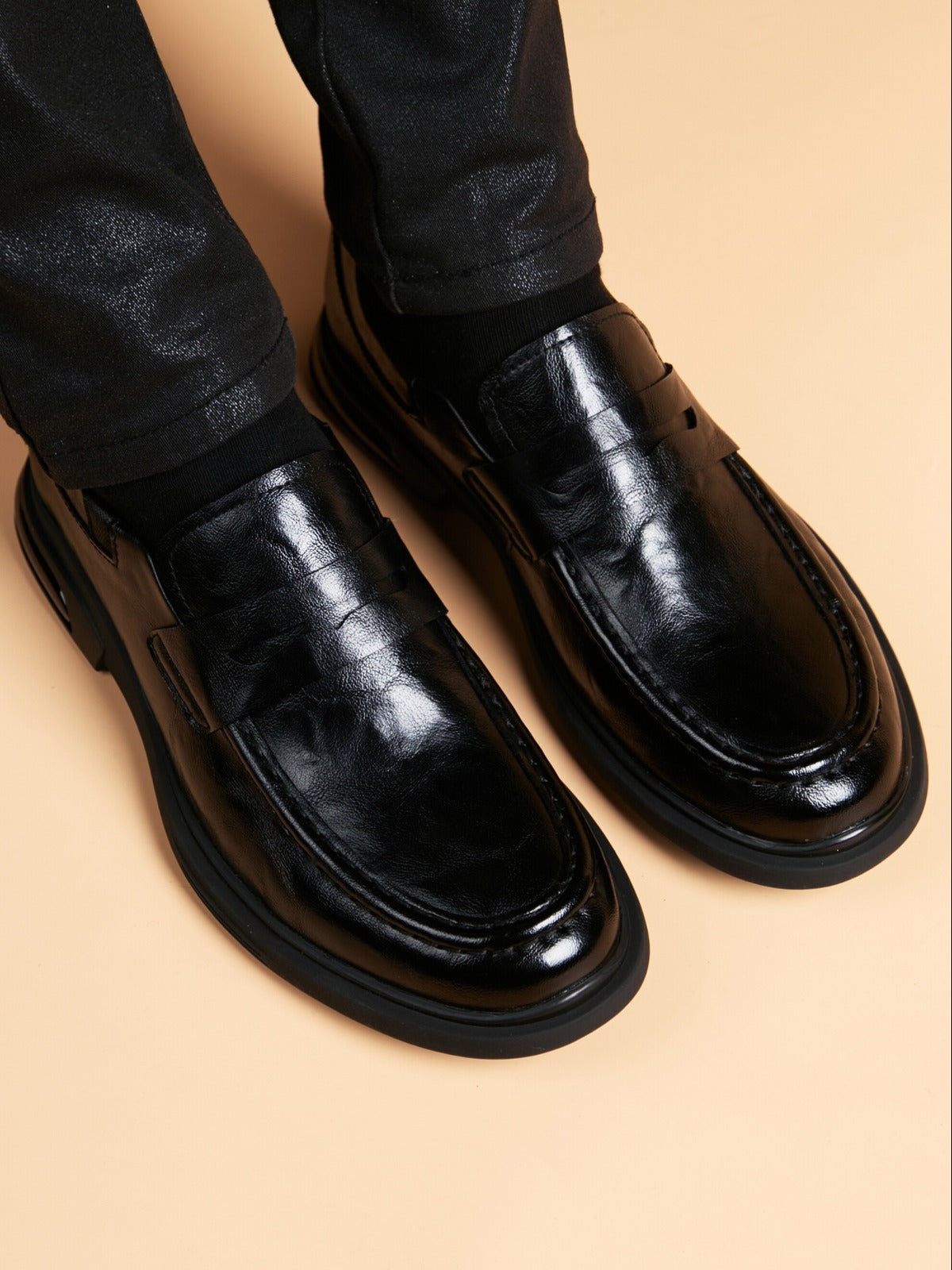 Handcrafted genuine leather shoes product view
