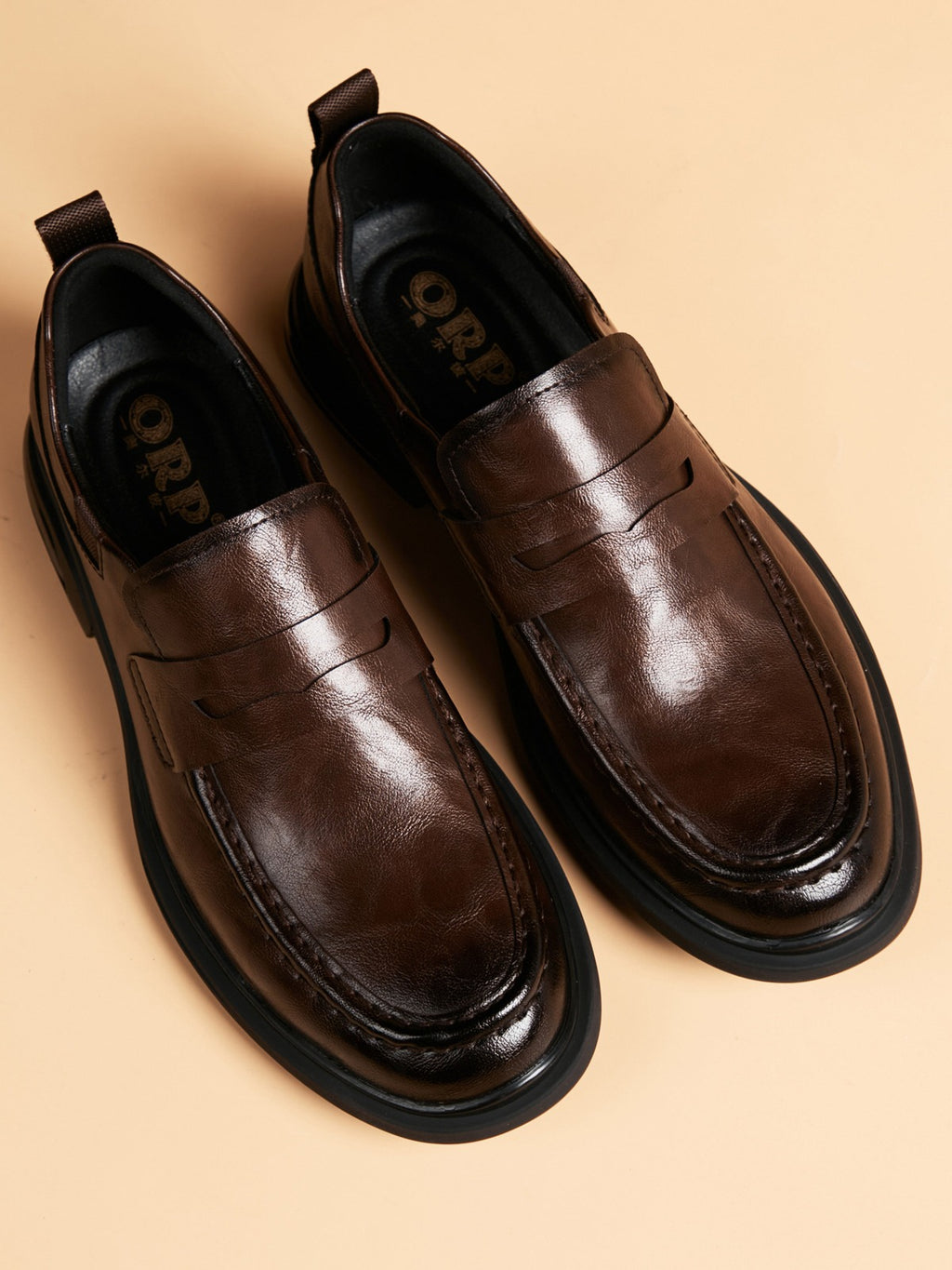 Handcrafted genuine leather shoes product view