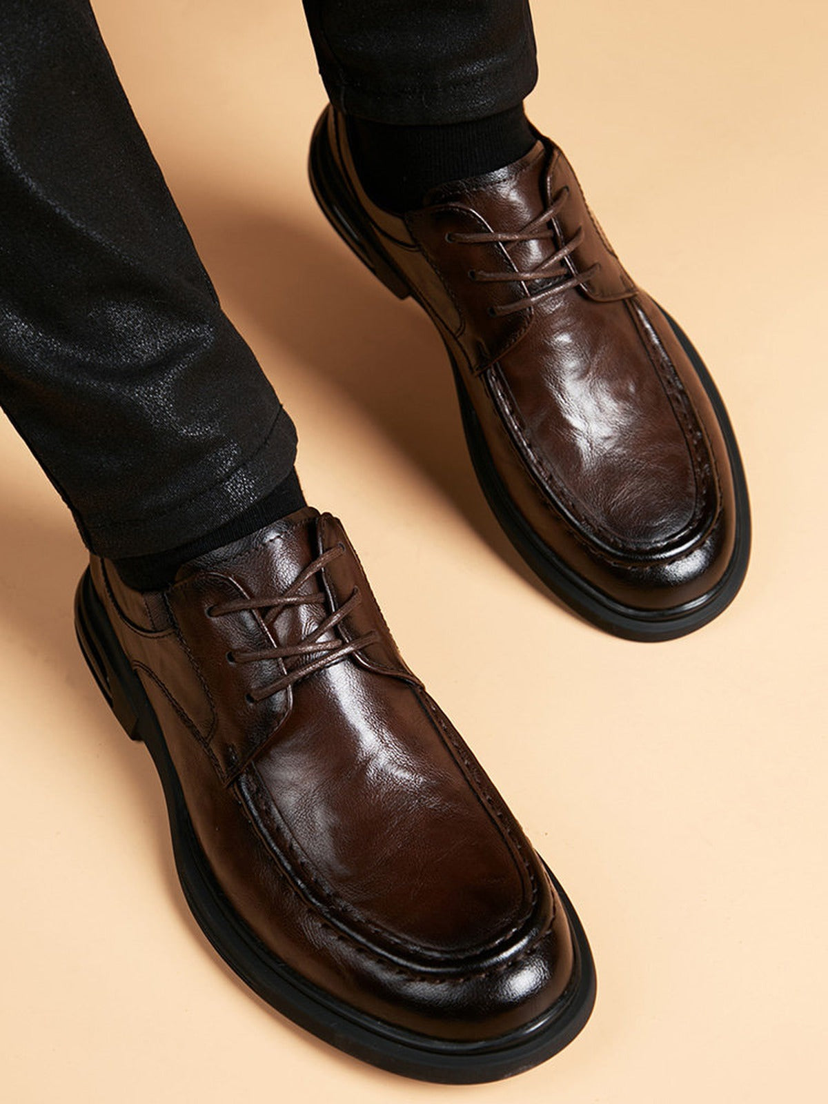 Handcrafted genuine leather shoes product view