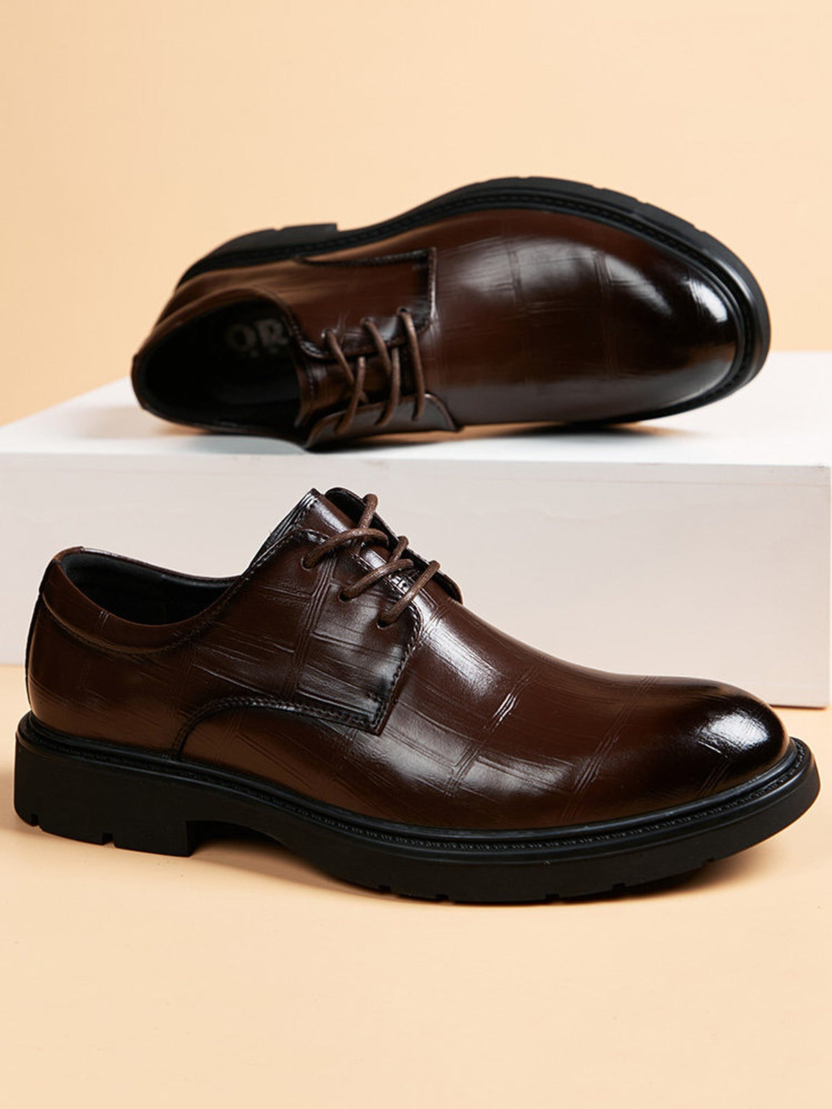 Handcrafted genuine leather shoes product view