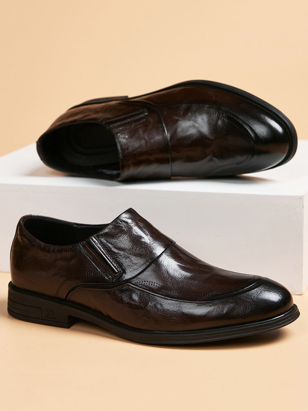 Handcrafted genuine leather shoes product view