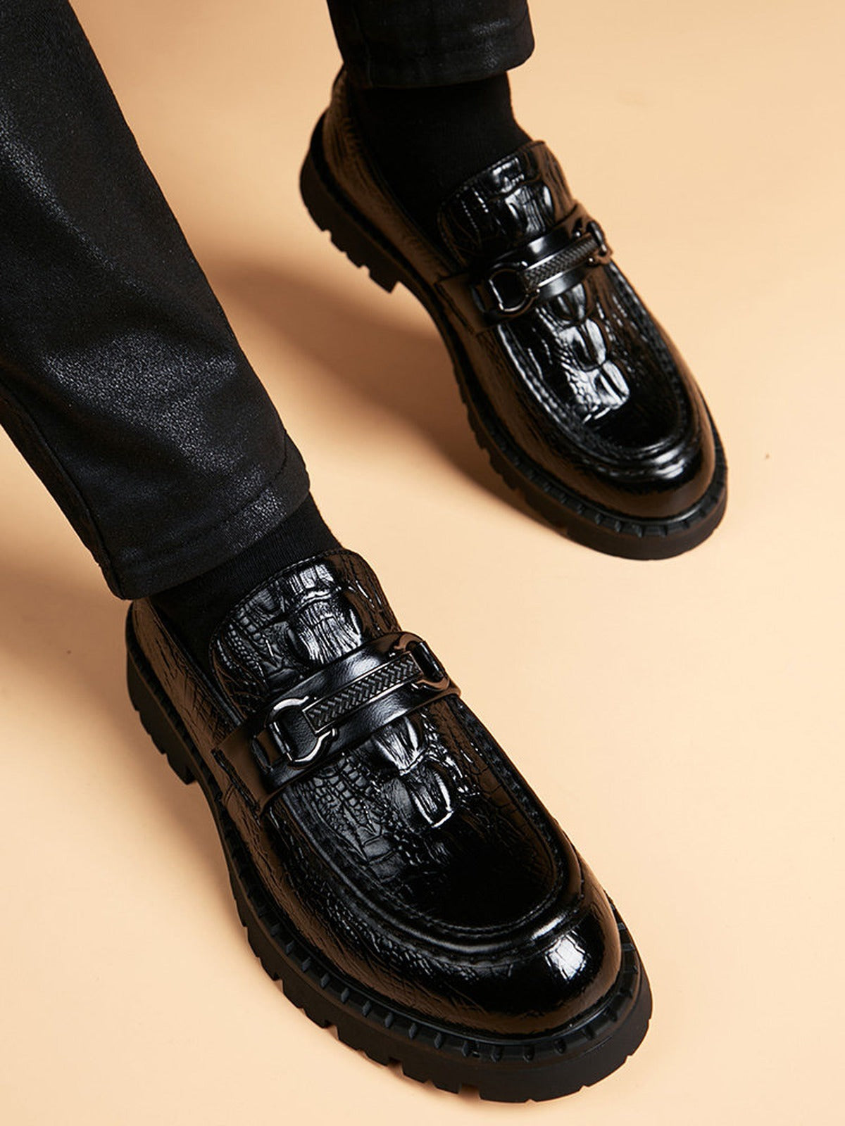 Handcrafted genuine leather shoes product view
