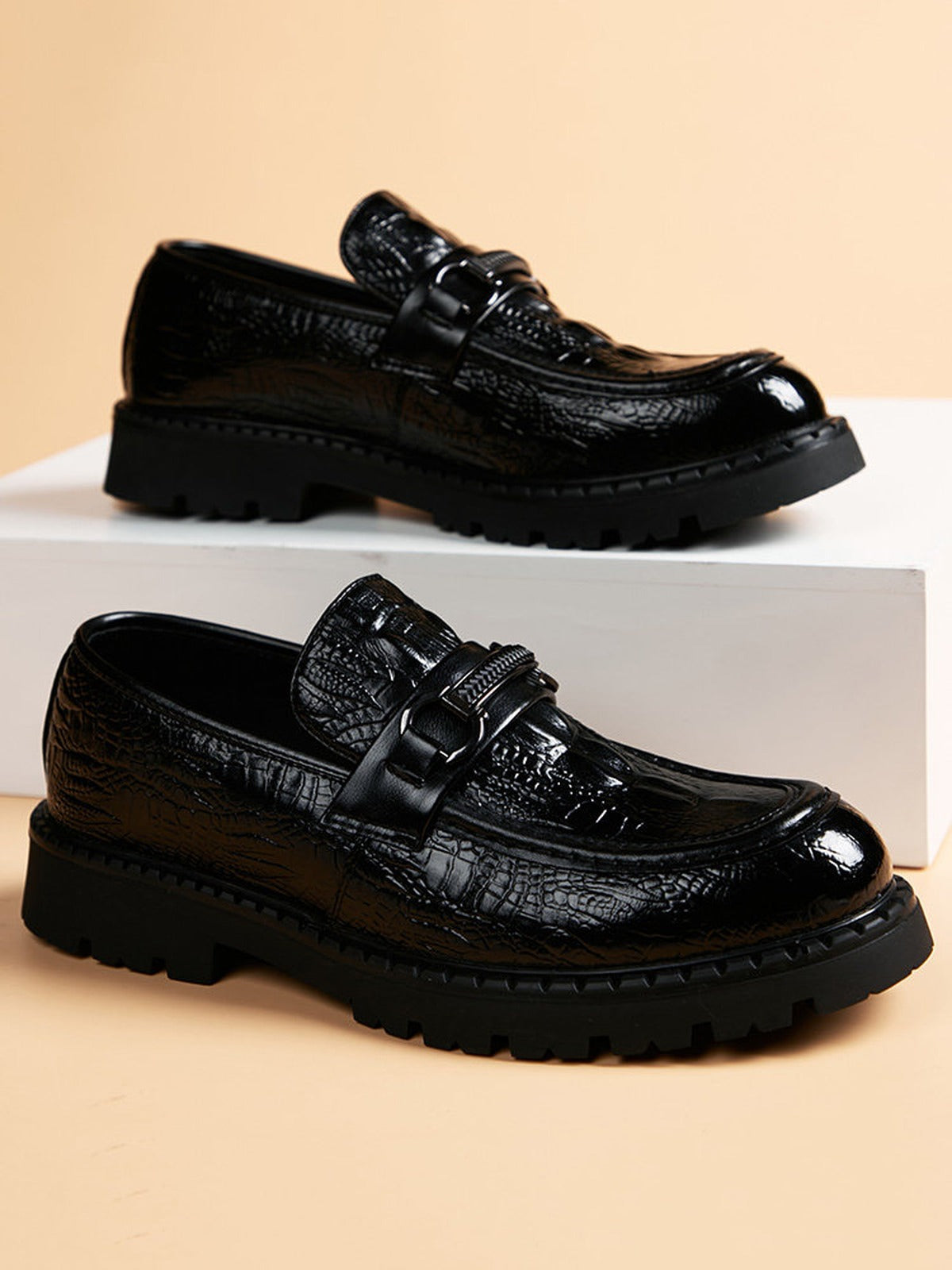 Handcrafted genuine leather shoes product view