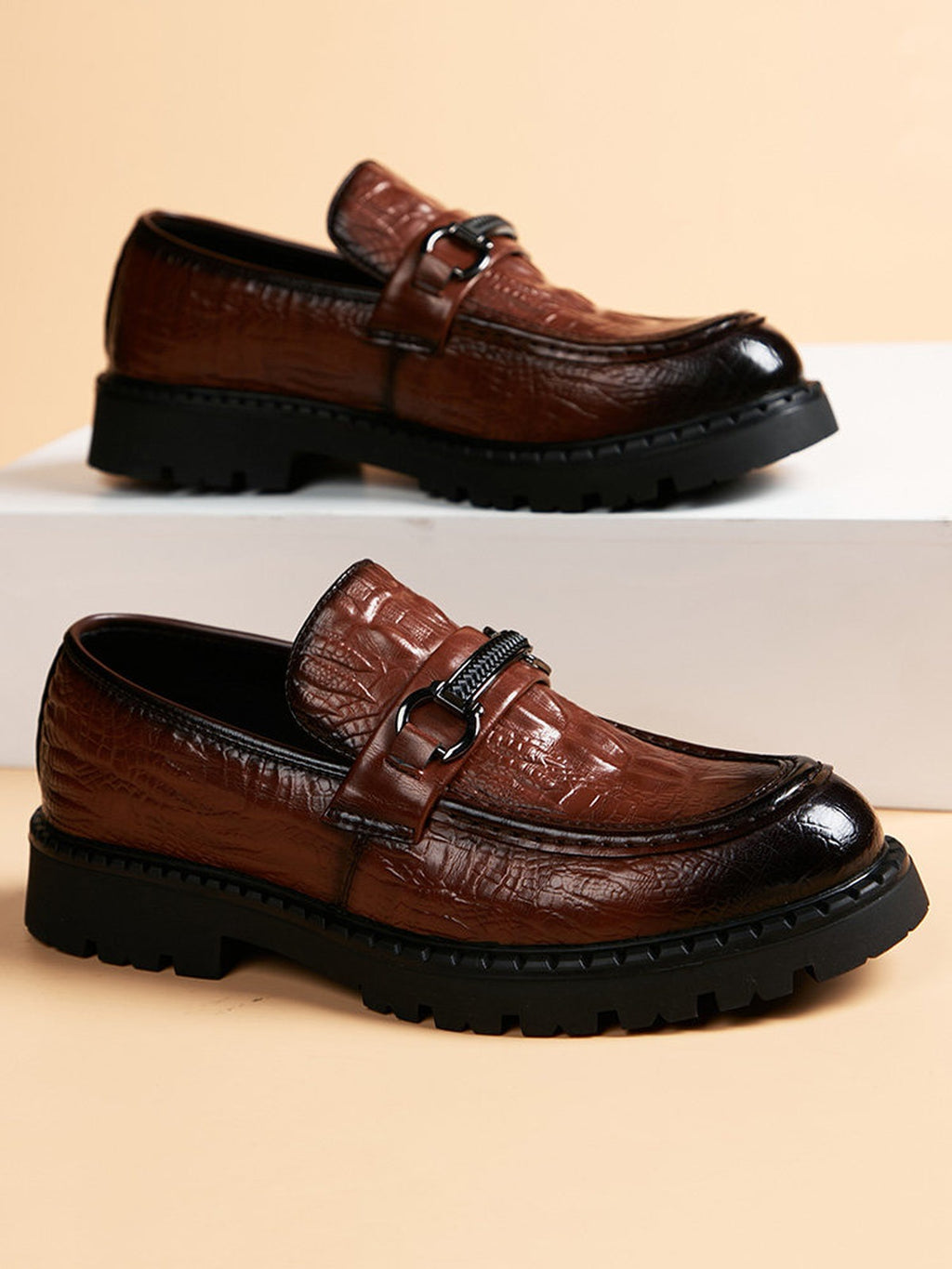 Handcrafted genuine leather shoes product view