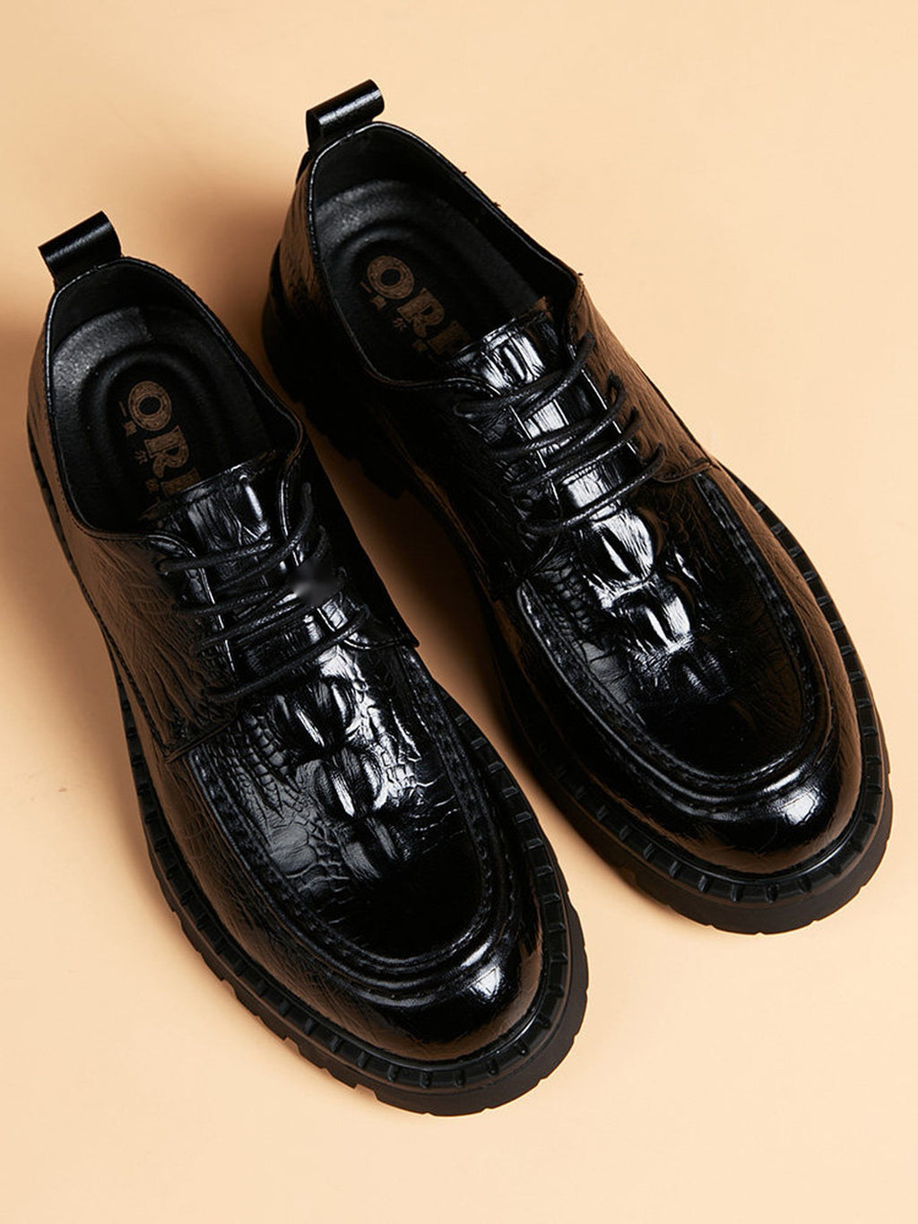 Handcrafted genuine leather shoes product view