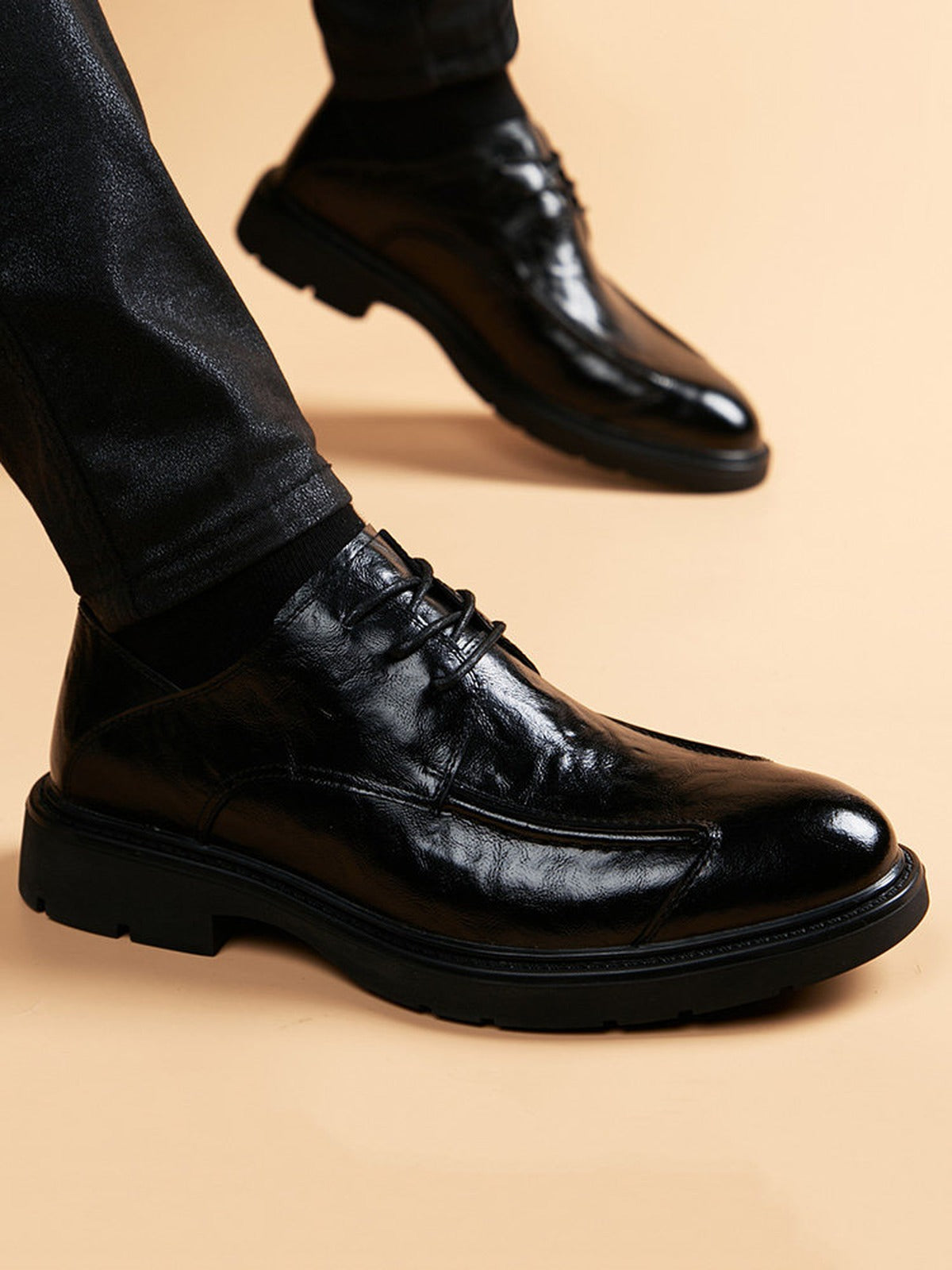 Handcrafted genuine leather shoes product view