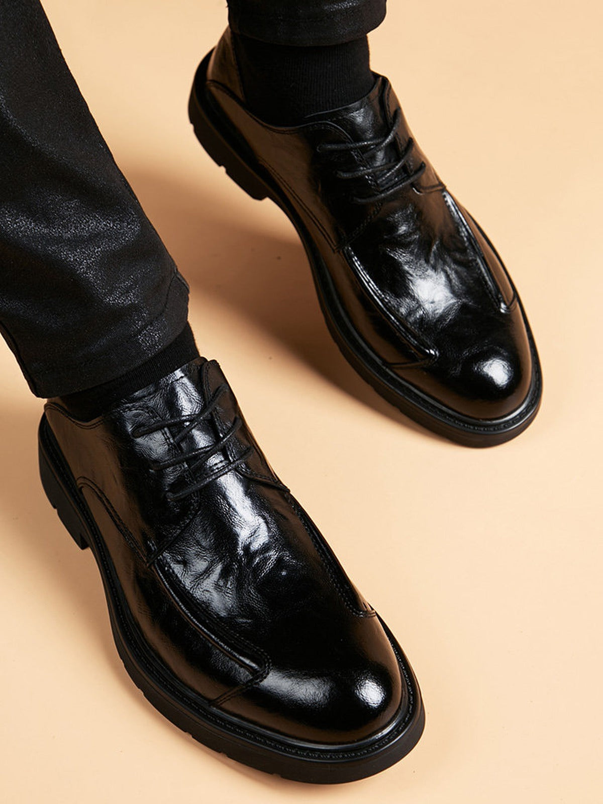 Handcrafted genuine leather shoes product view