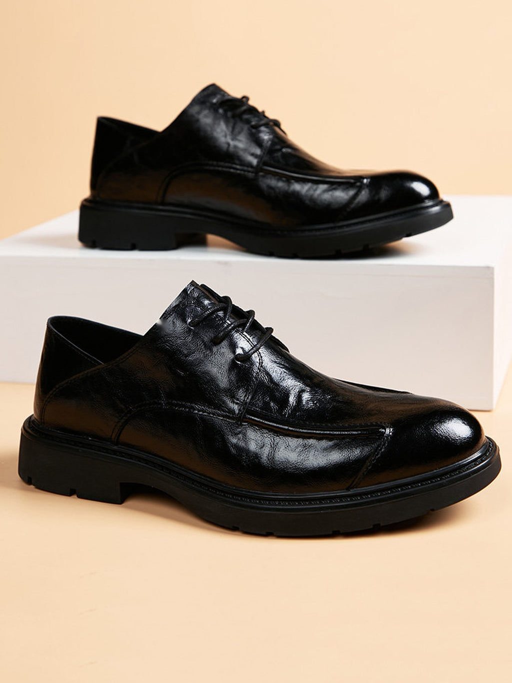 Handcrafted genuine leather shoes product view