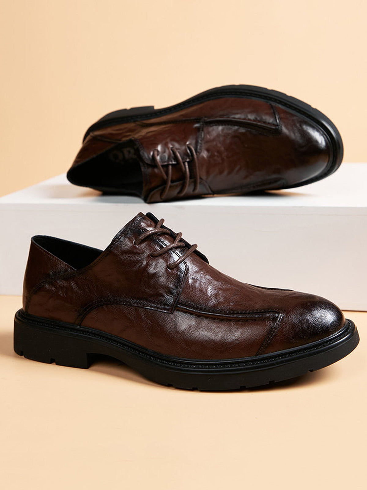 Handcrafted genuine leather shoes product view