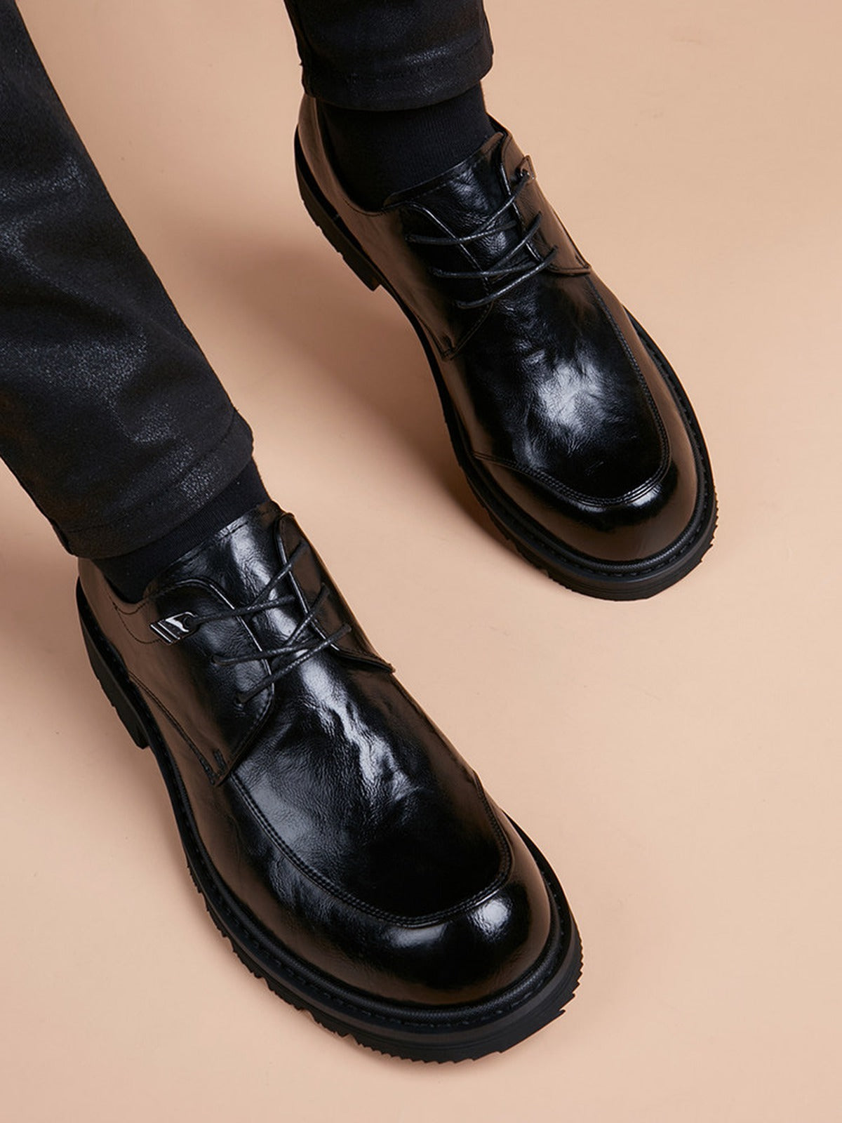 Handcrafted genuine leather shoes product view