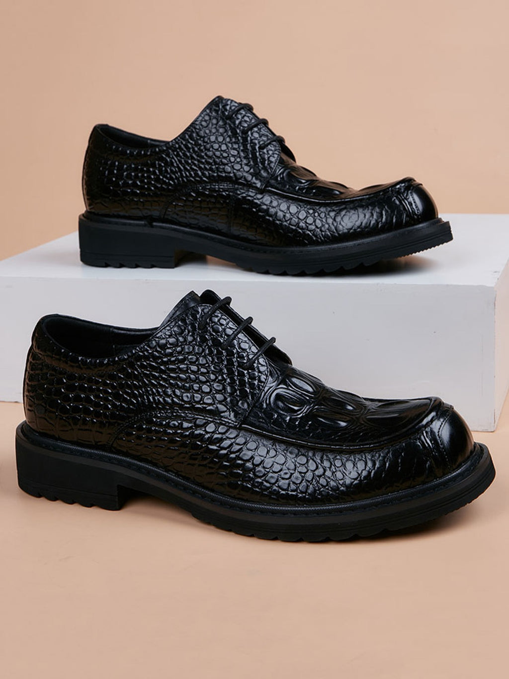 Handcrafted genuine leather shoes product view