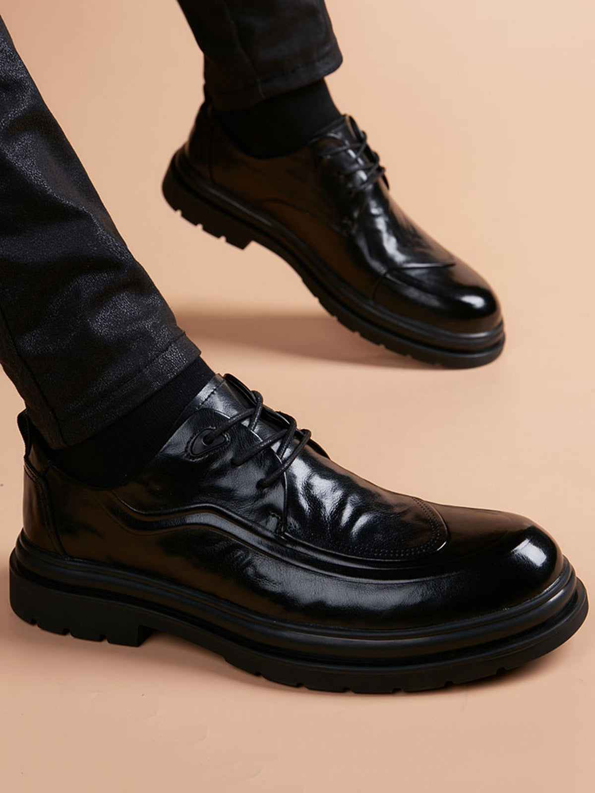 Handcrafted genuine leather shoes product view