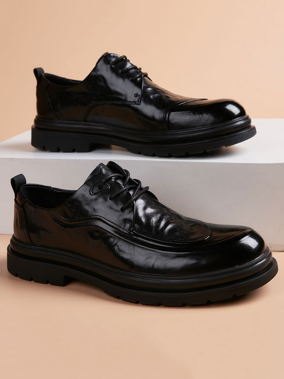 Handcrafted genuine leather shoes product view