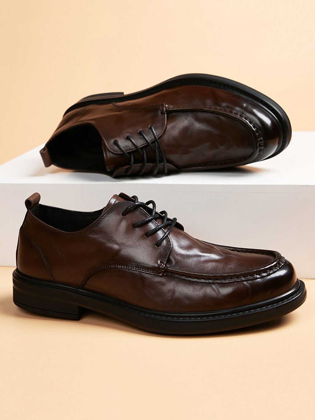 Handcrafted genuine leather shoes product view