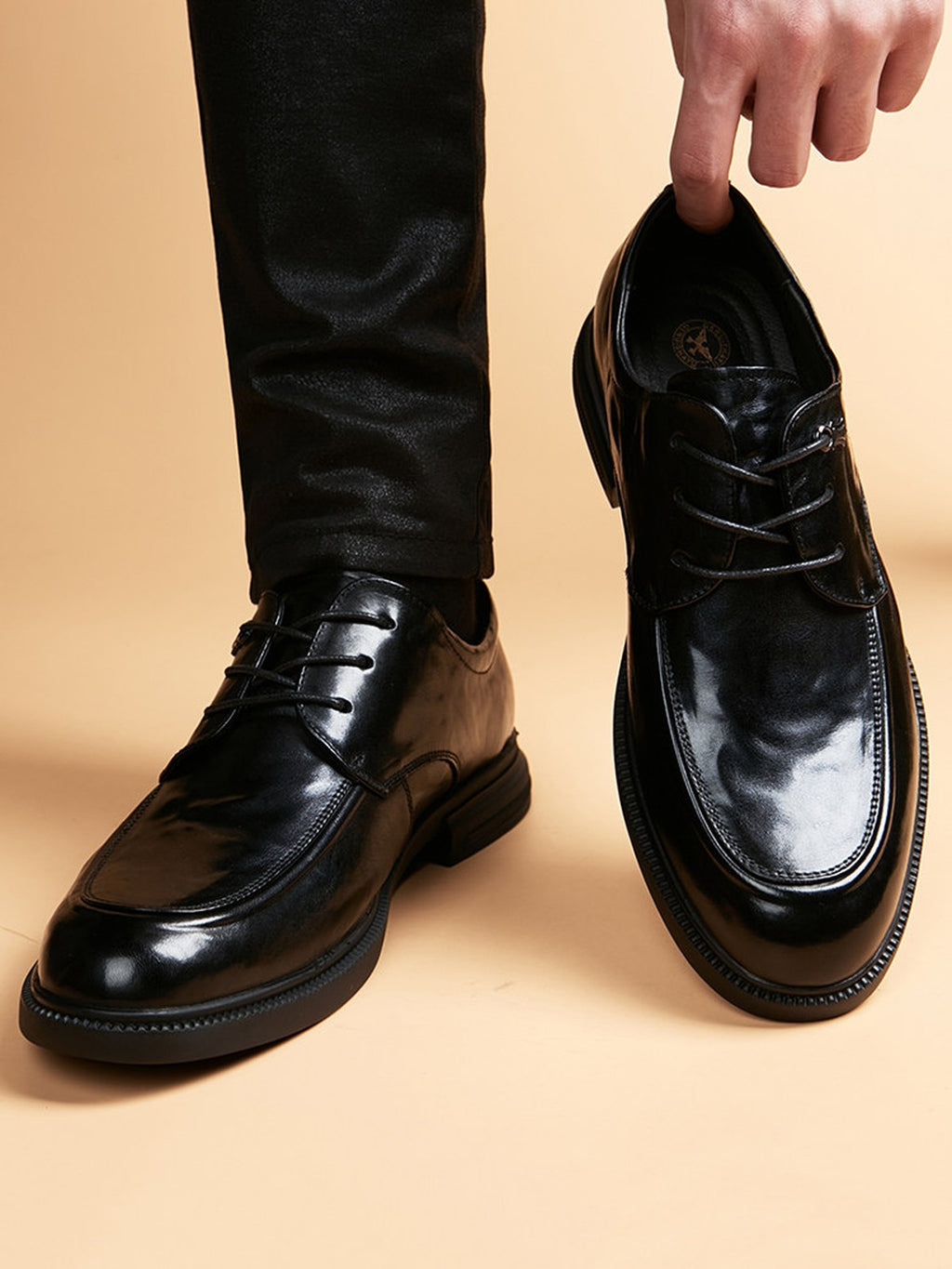 Handcrafted genuine leather shoes product view