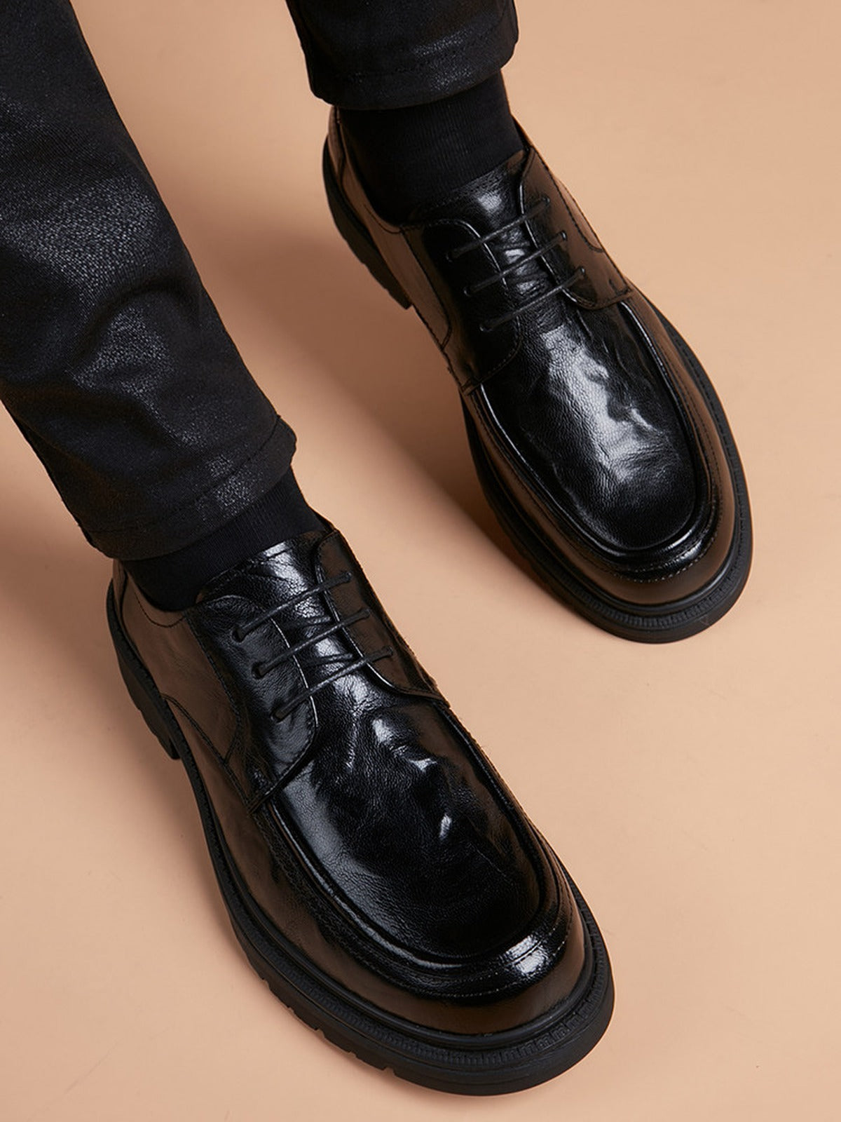 Handcrafted genuine leather shoes product view