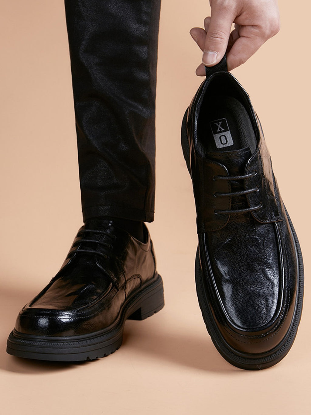 Handcrafted genuine leather shoes product view