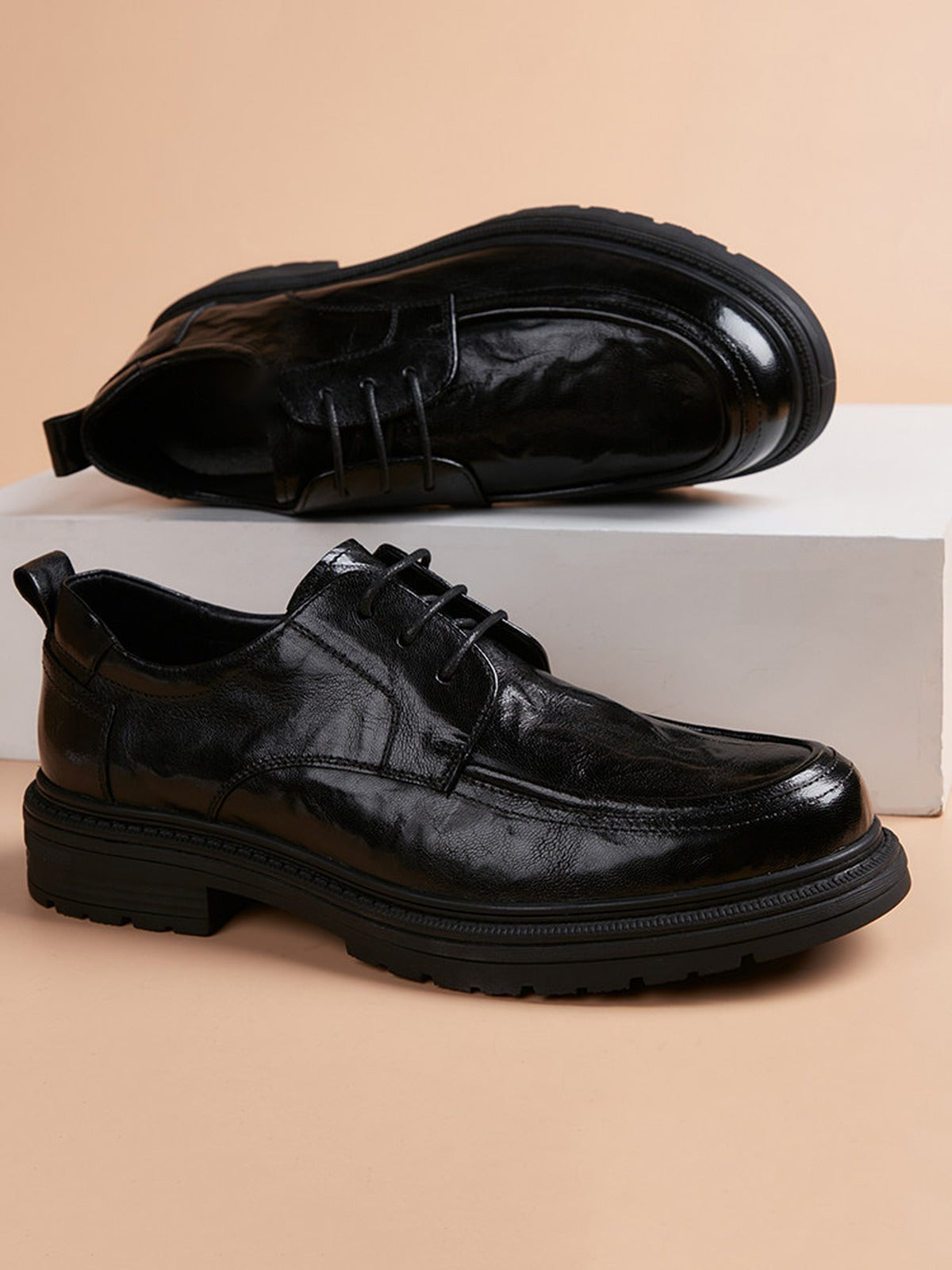 Handcrafted genuine leather shoes product view