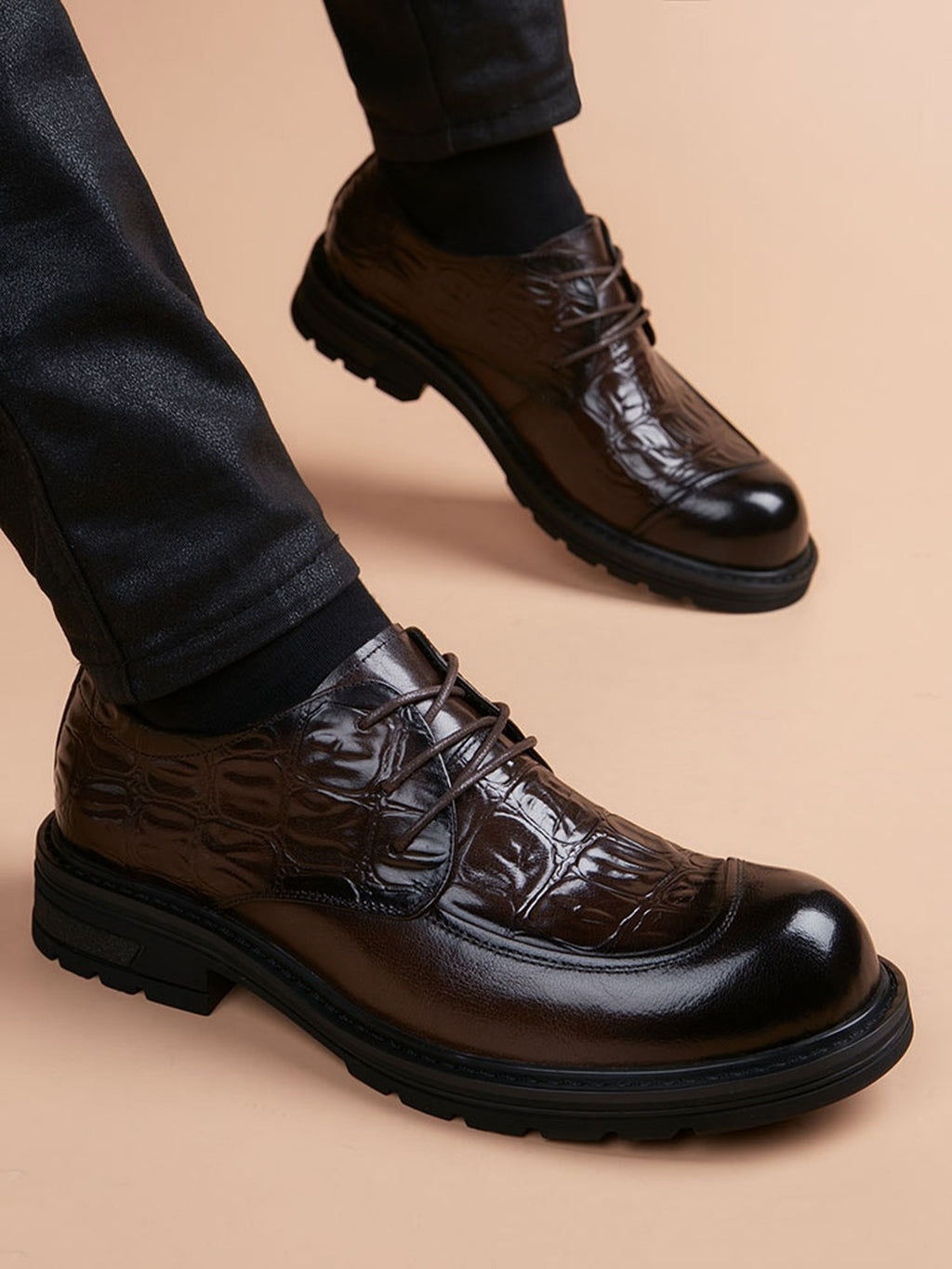 Handcrafted genuine leather shoes product view