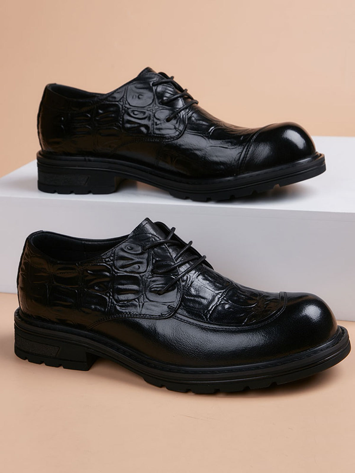 Handcrafted genuine leather shoes product view