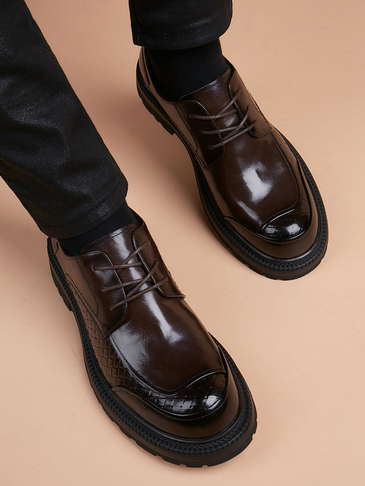 Handcrafted genuine leather shoes product view