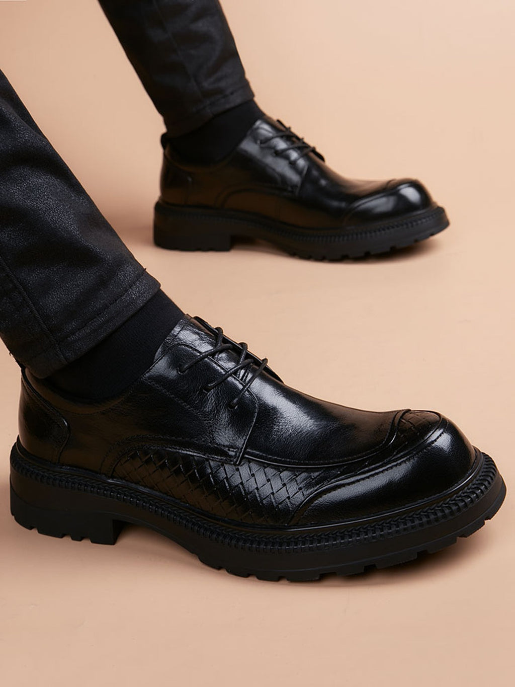 Handcrafted genuine leather shoes product view