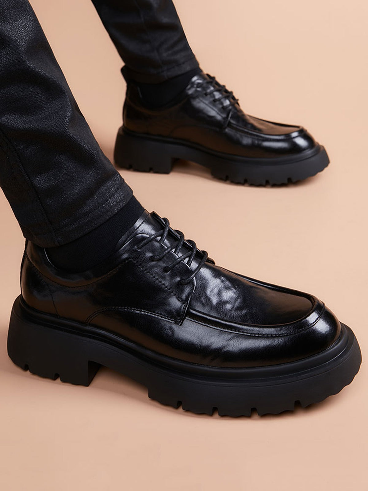 Handcrafted genuine leather shoes product view